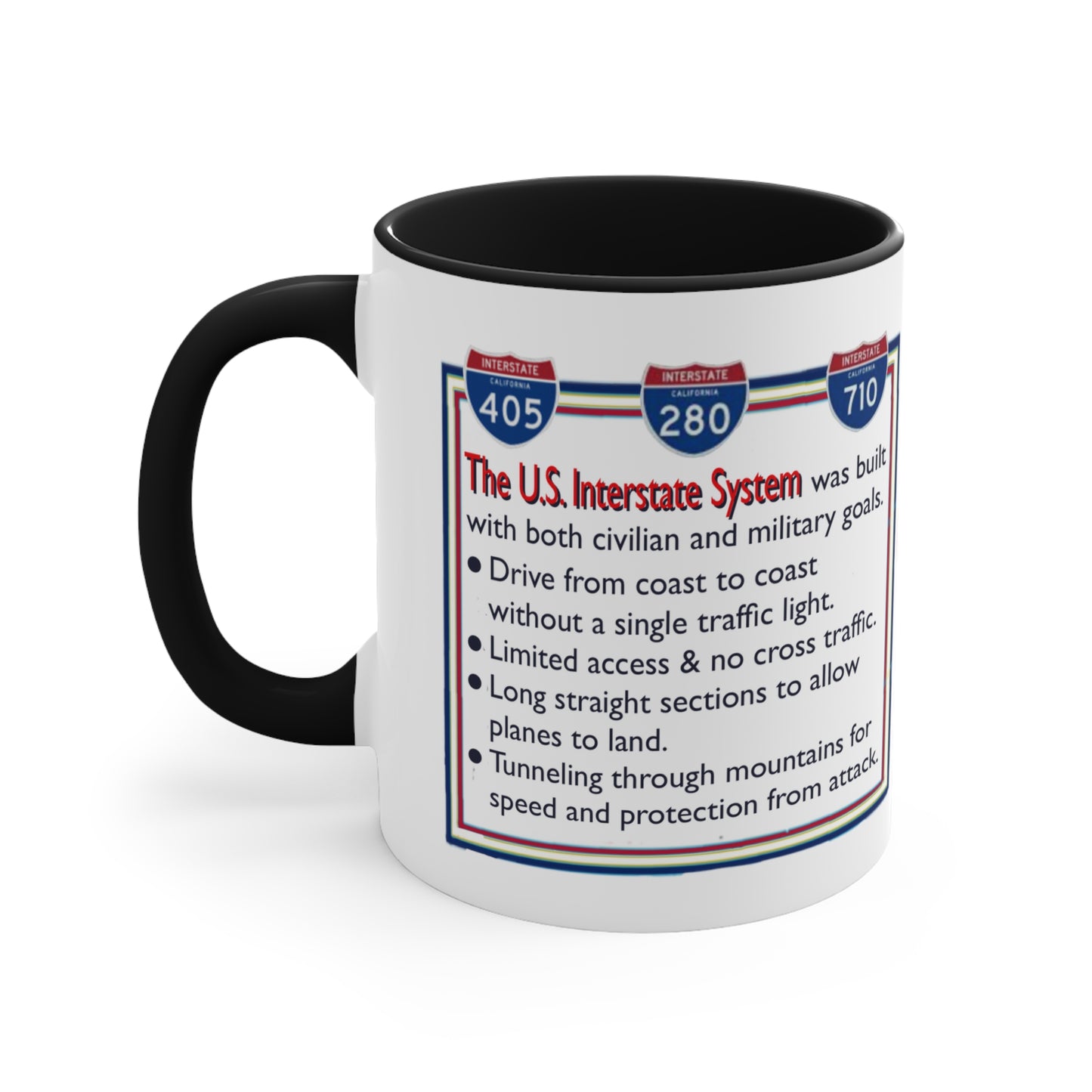 Info Mug: EVENT U.S. Interstate Highway System