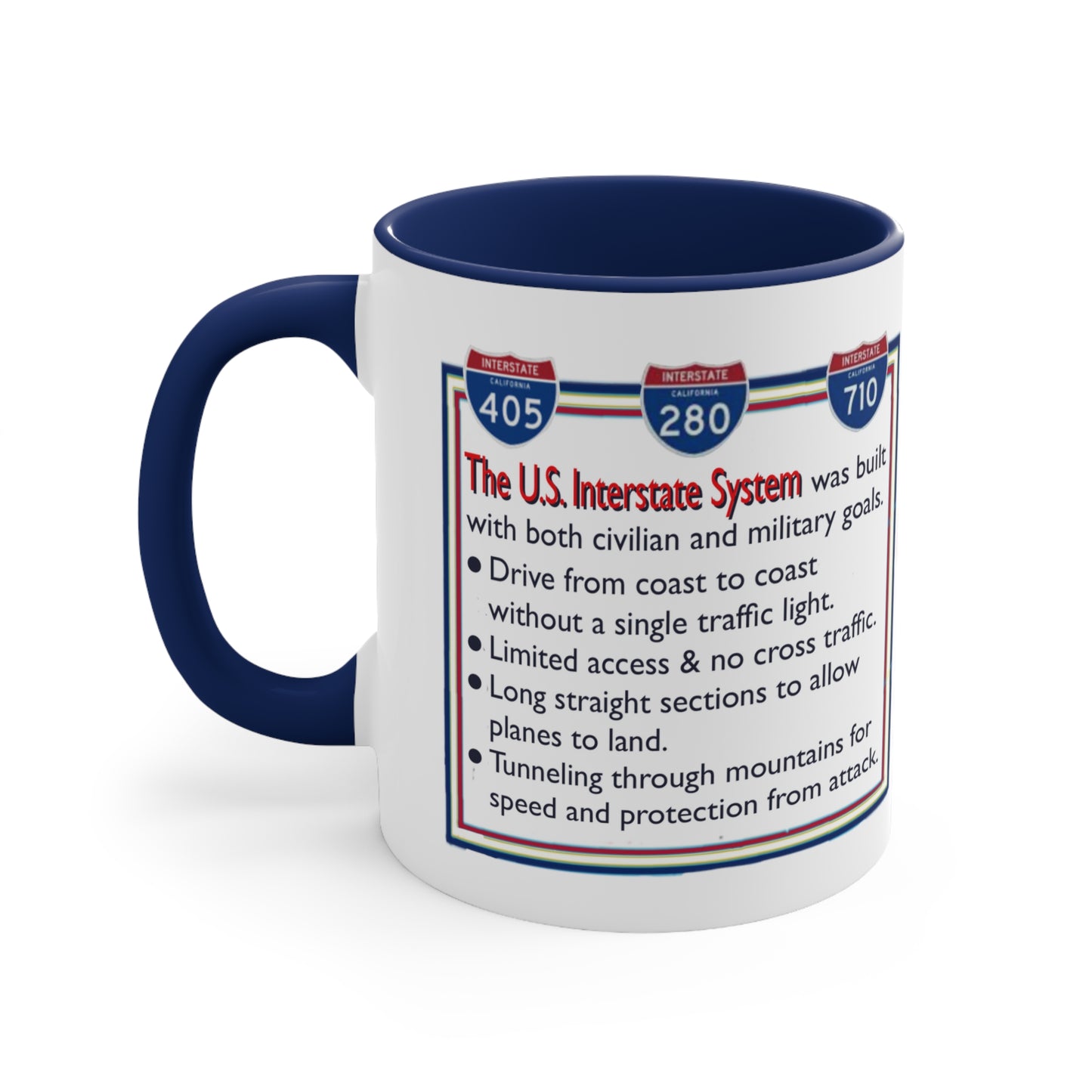 Info Mug: EVENT U.S. Interstate Highway System