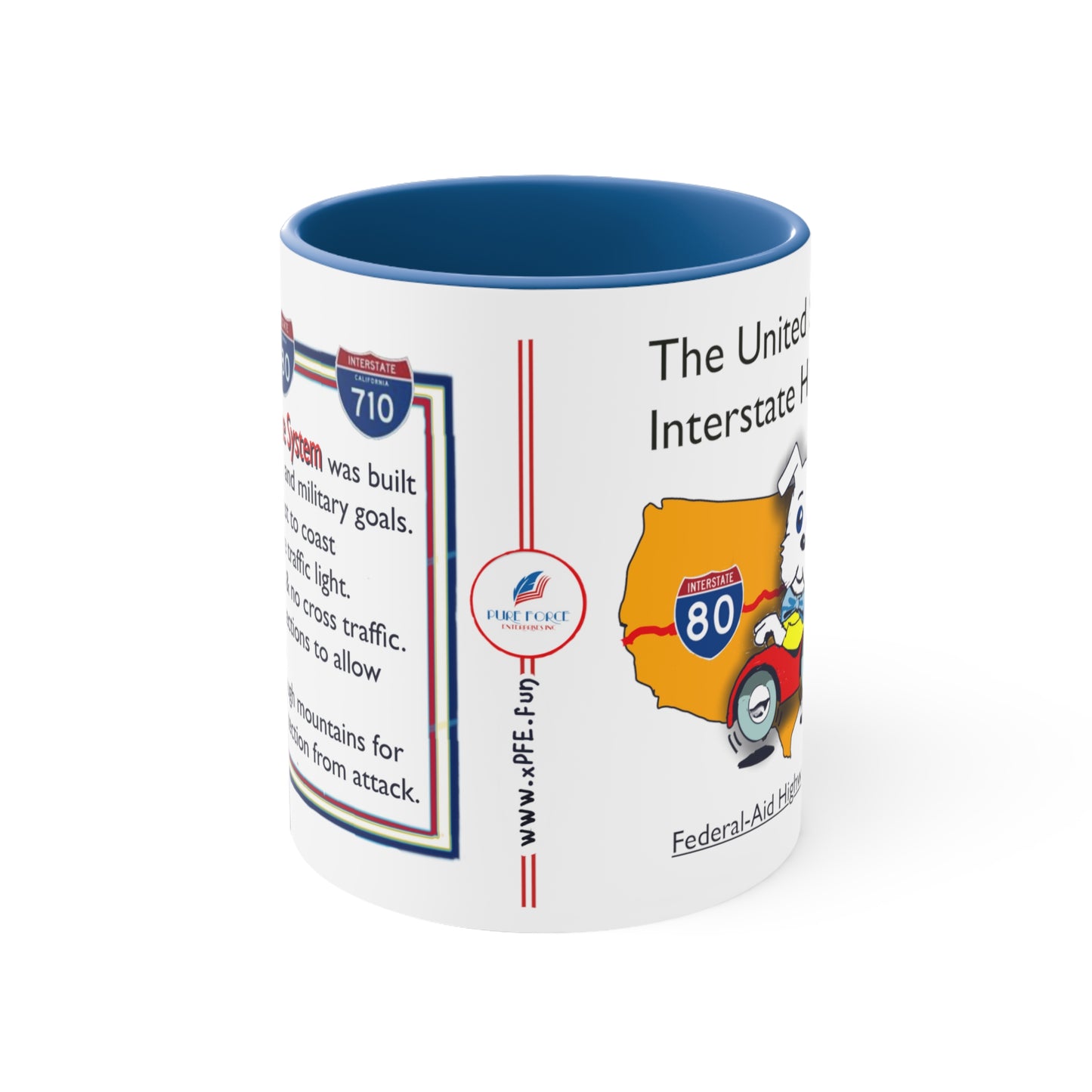 Info Mug: EVENT U.S. Interstate Highway System
