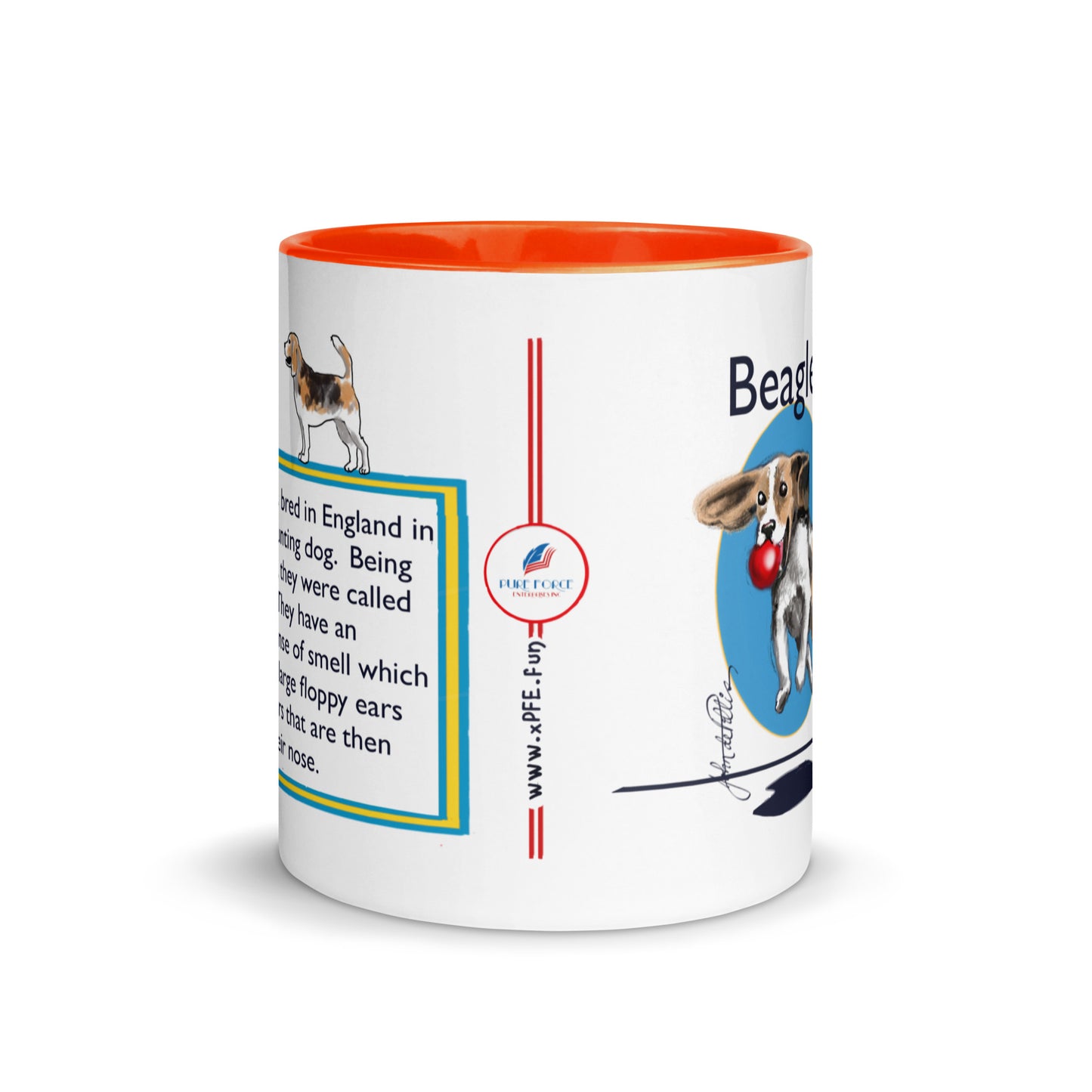 Info Mug Dog Beagle