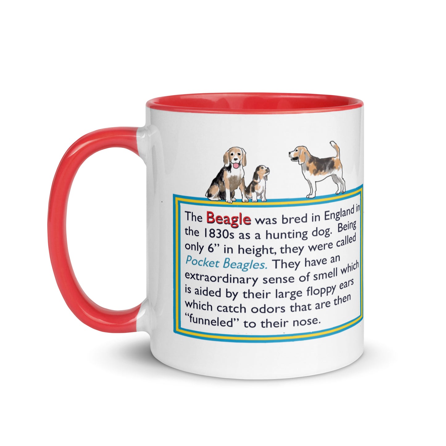 Info Mug Dog Beagle