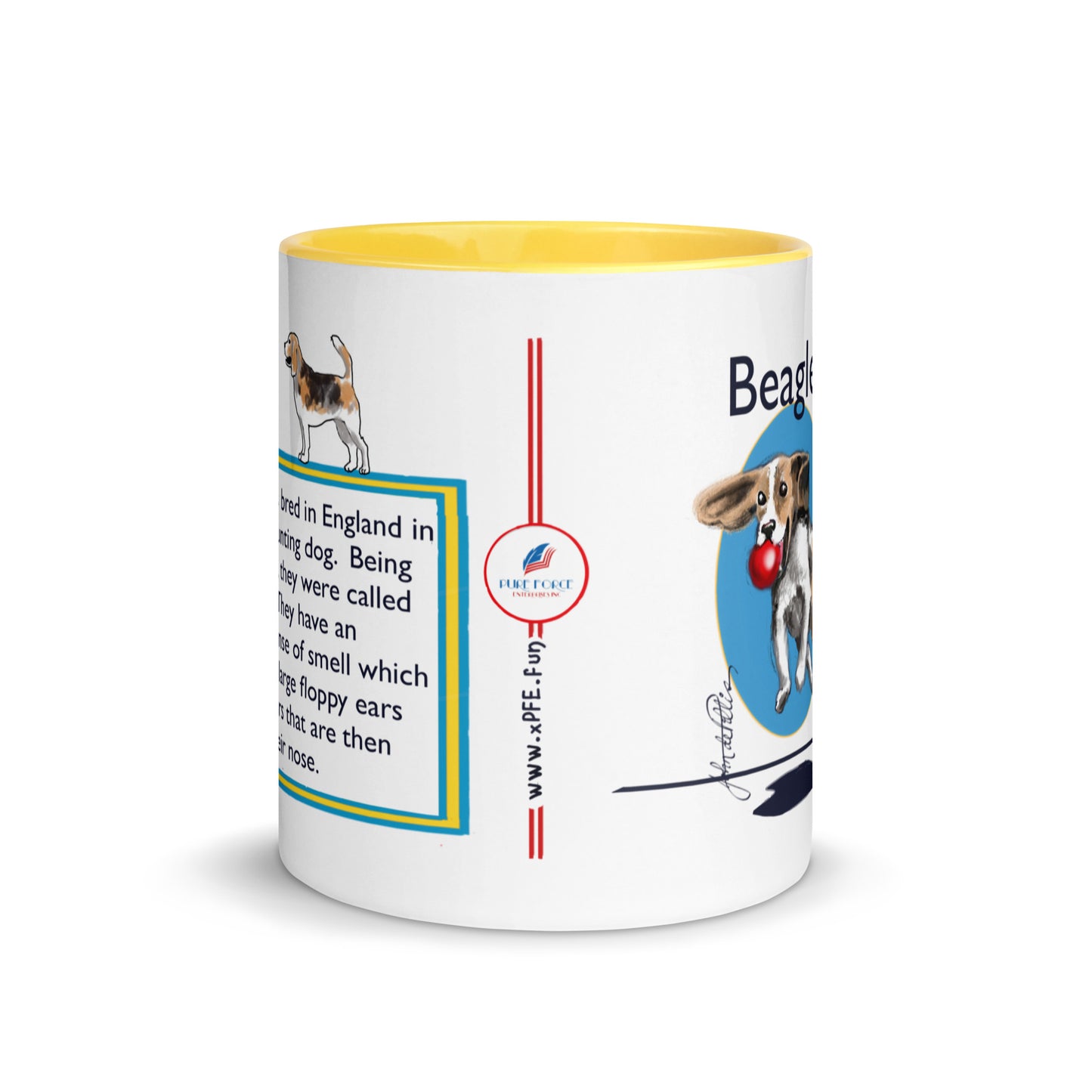 Info Mug Dog Beagle