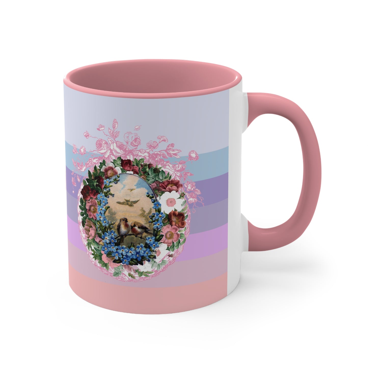 Info Mug: THEME Romantic Lovebirds