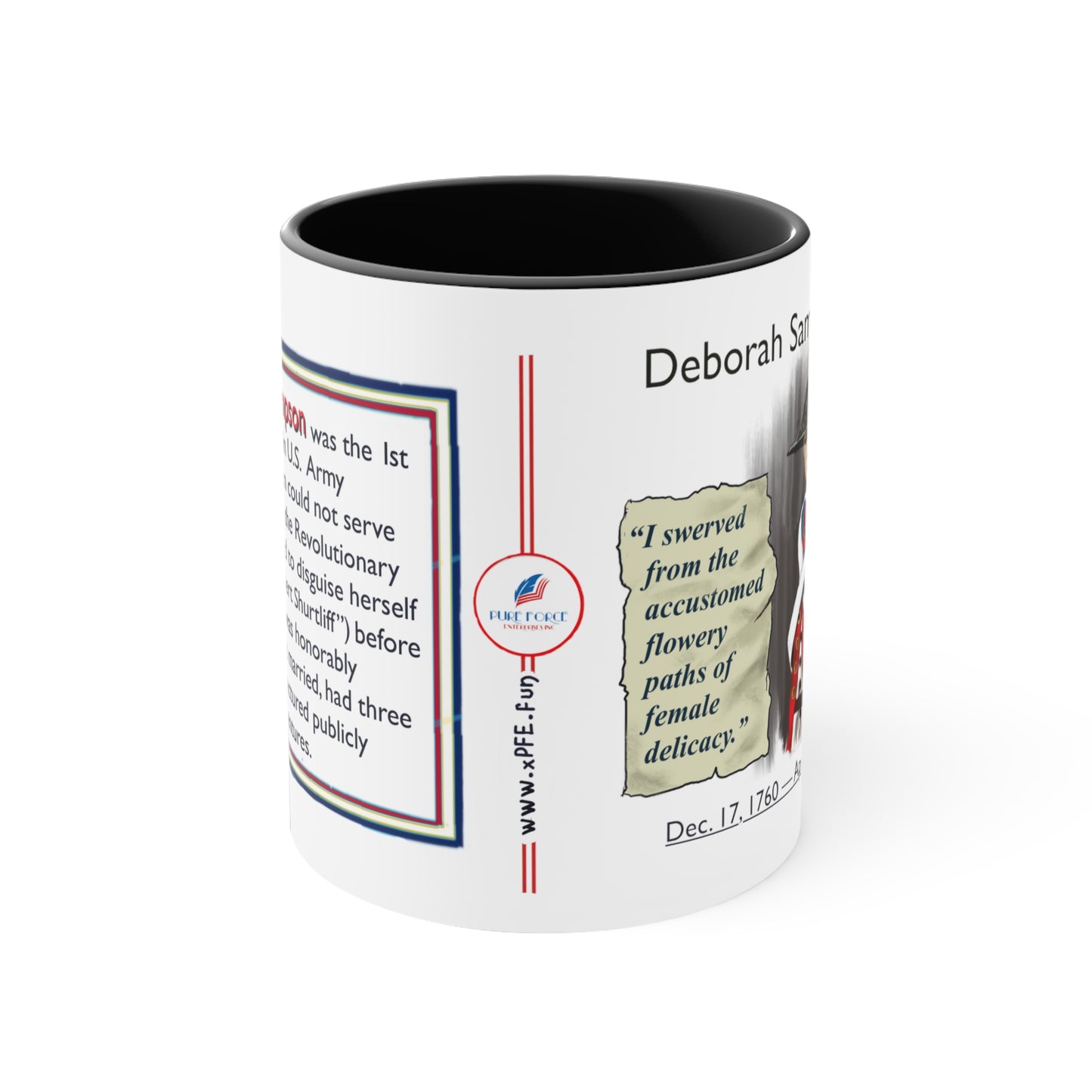 Info Mug: CHARACTER Deborah Sampson
