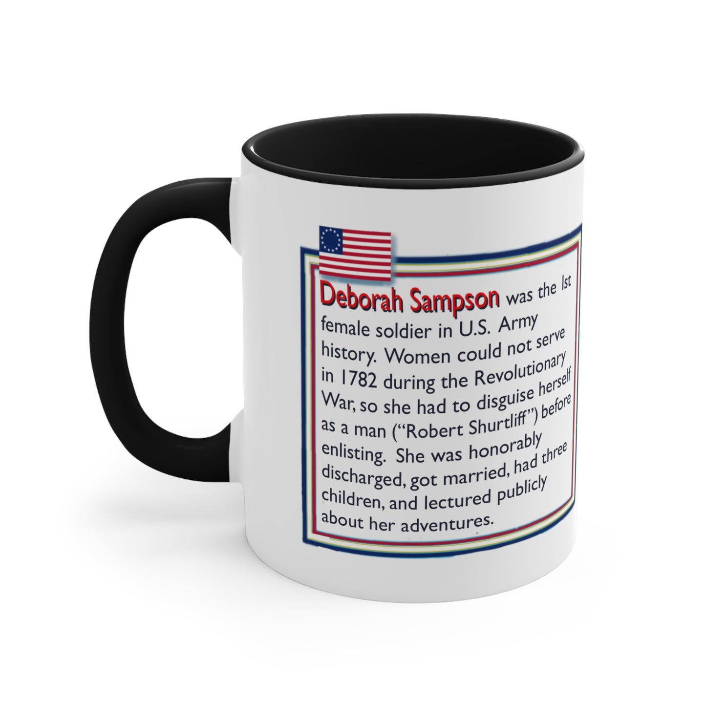 Info Mug: CHARACTER Deborah Sampson
