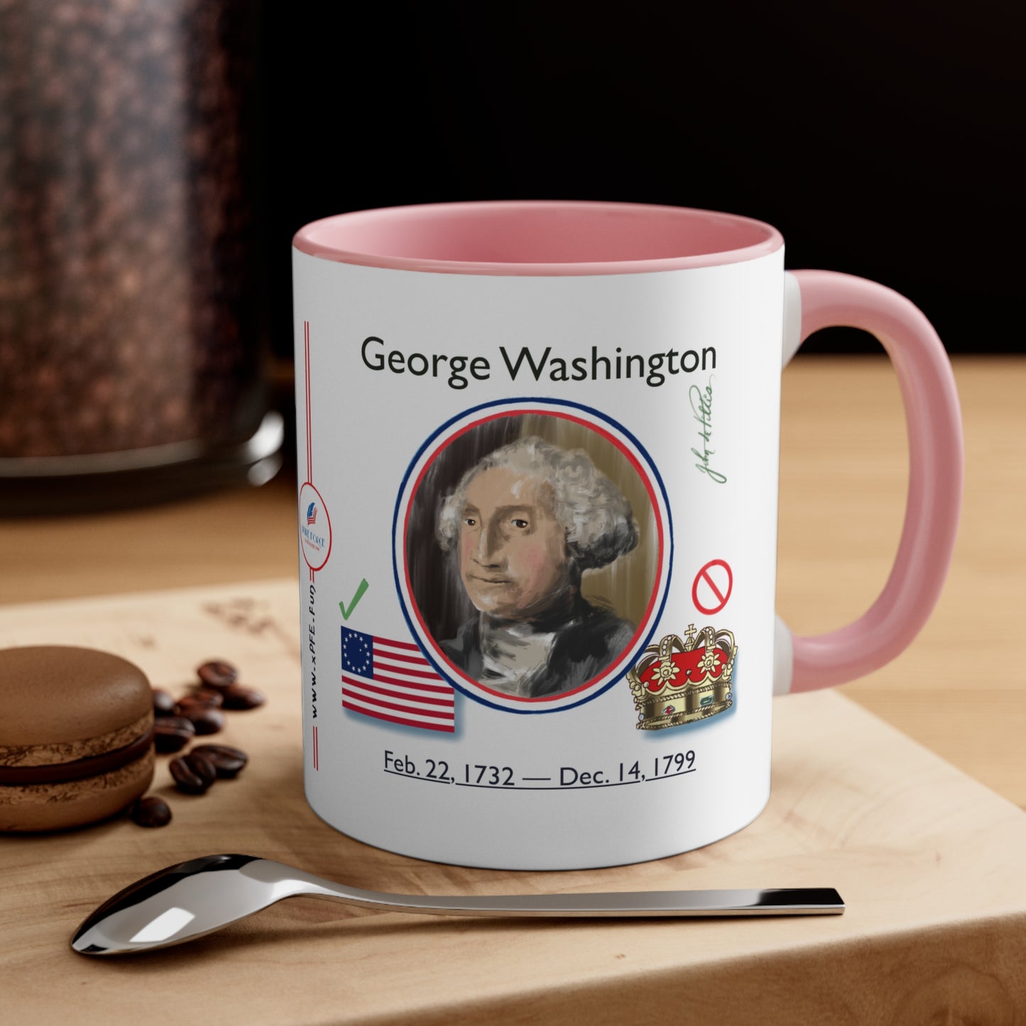 Info Mug: CHARACTER George Washington
