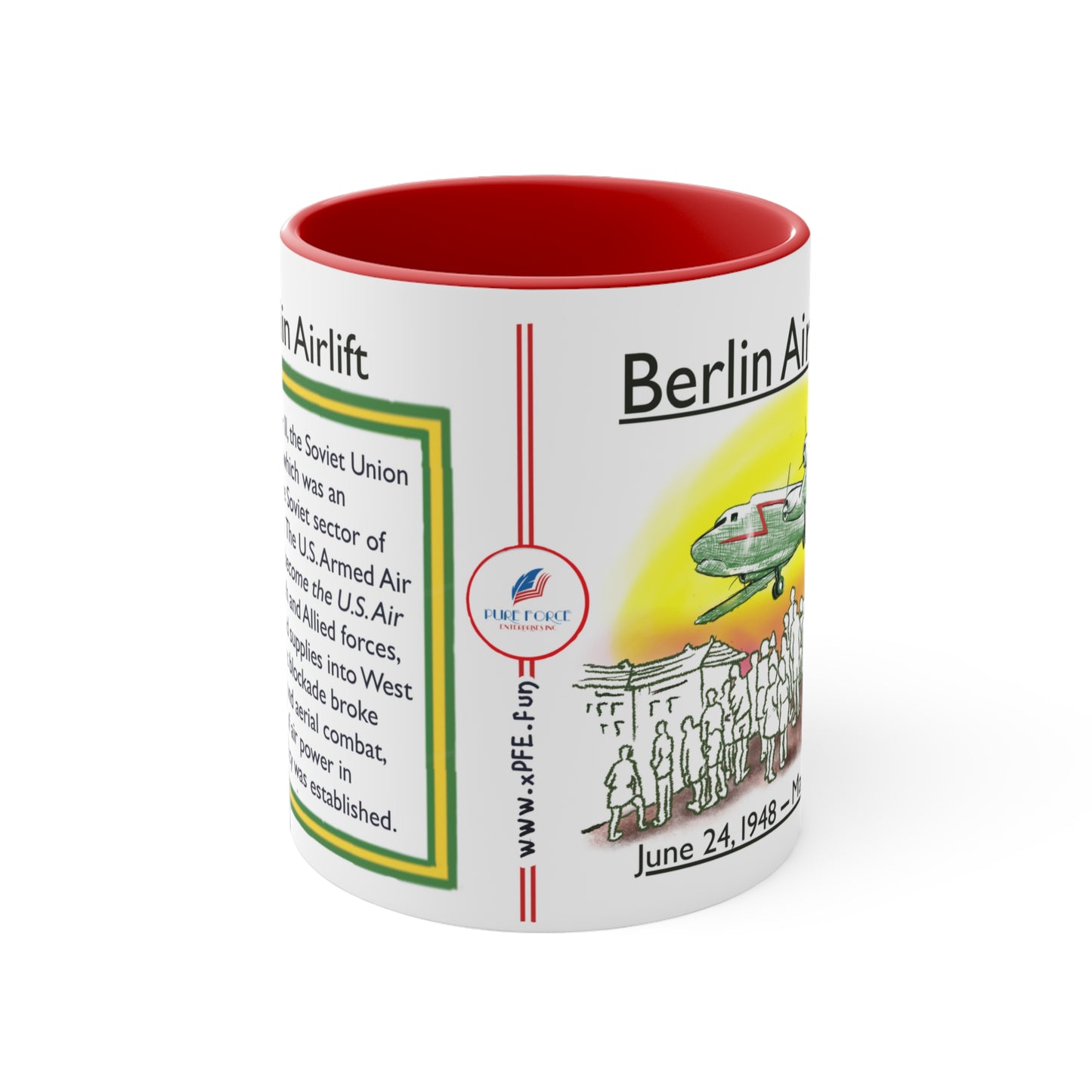 Taza informativa: EVENTO Puente Aéreo de Berlín