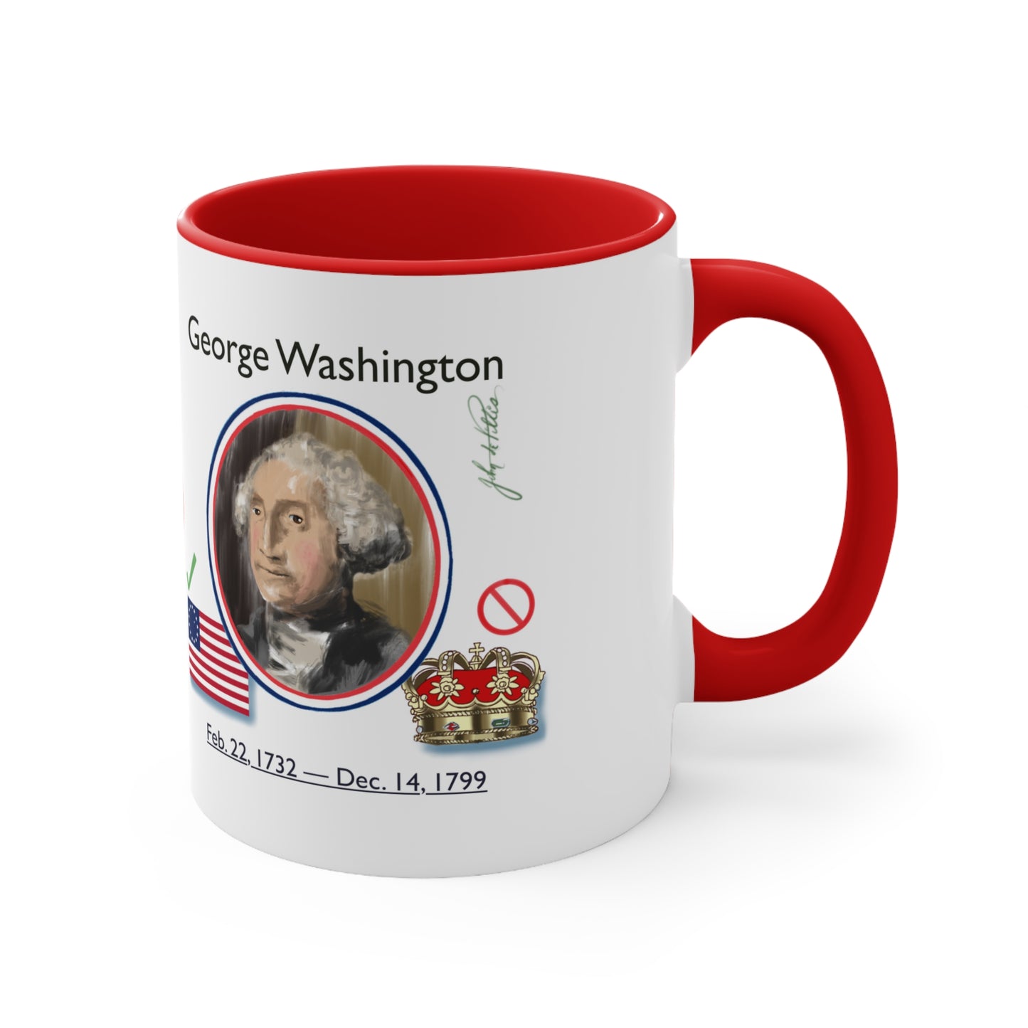 Info Mug: CHARACTER George Washington