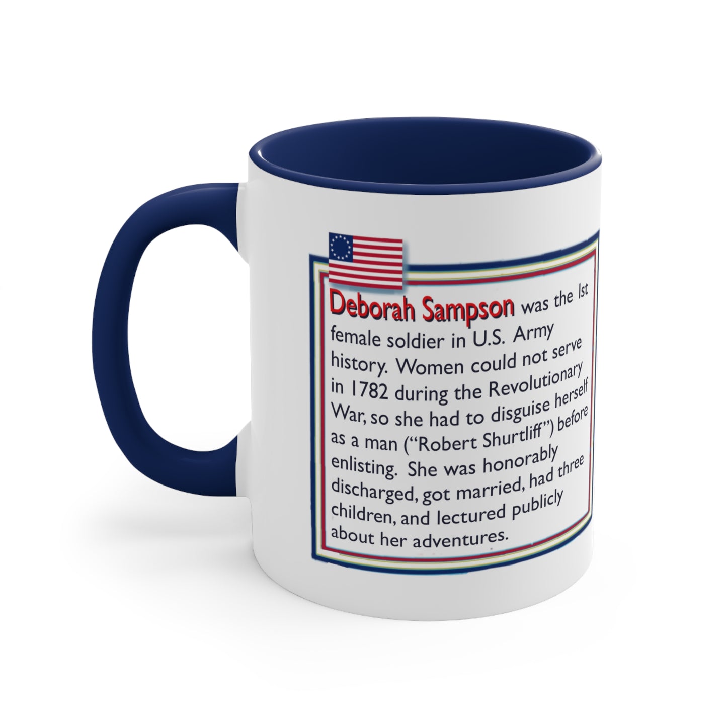 Info Mug: CHARACTER Deborah Sampson