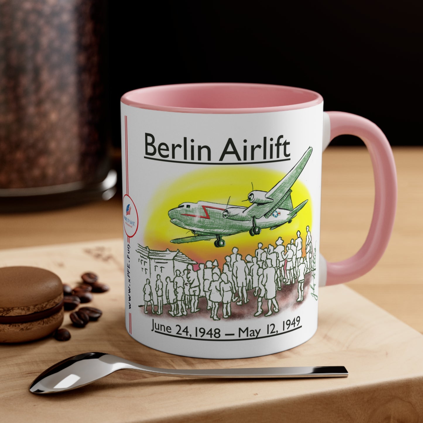 Taza informativa: EVENTO Puente Aéreo de Berlín