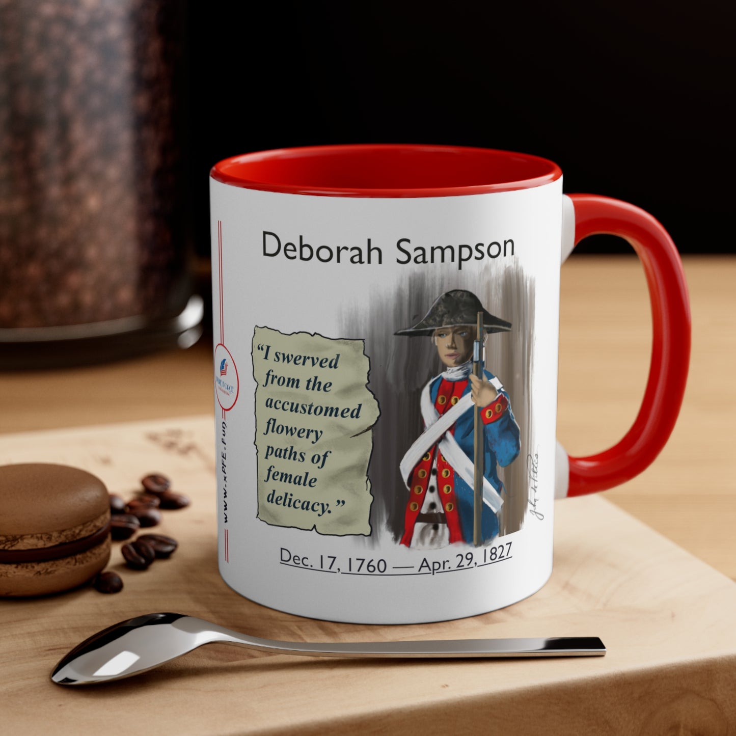 Info Mug: CHARACTER Deborah Sampson