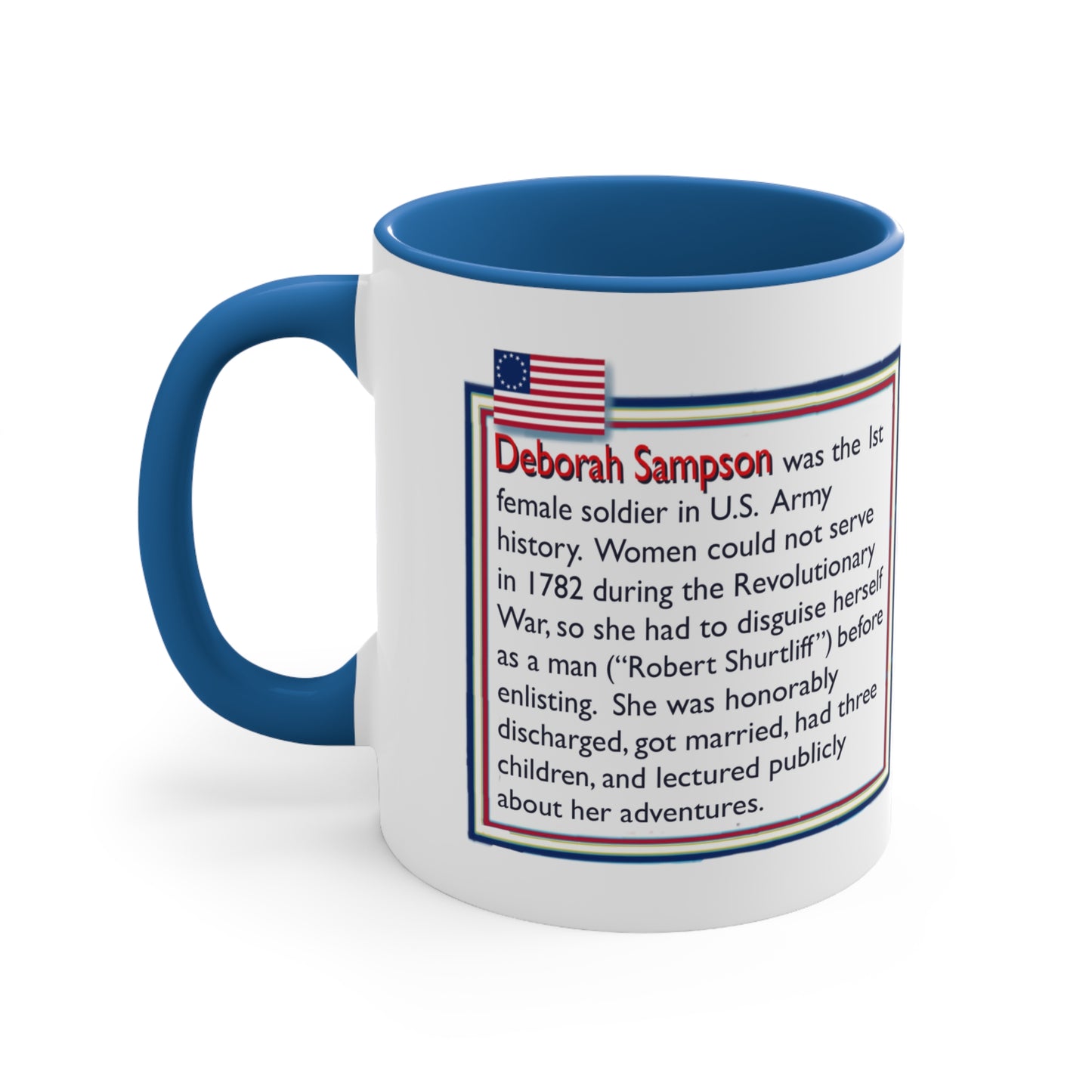 Info Mug: CHARACTER Deborah Sampson