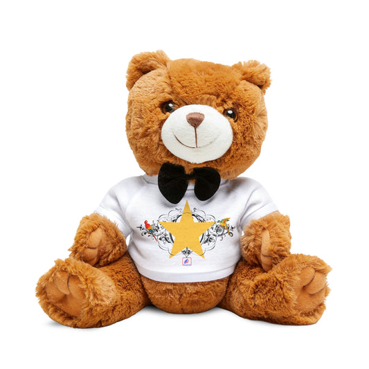 Plush Teddy Bear with T-Shirt HOLIDAY Father's Day