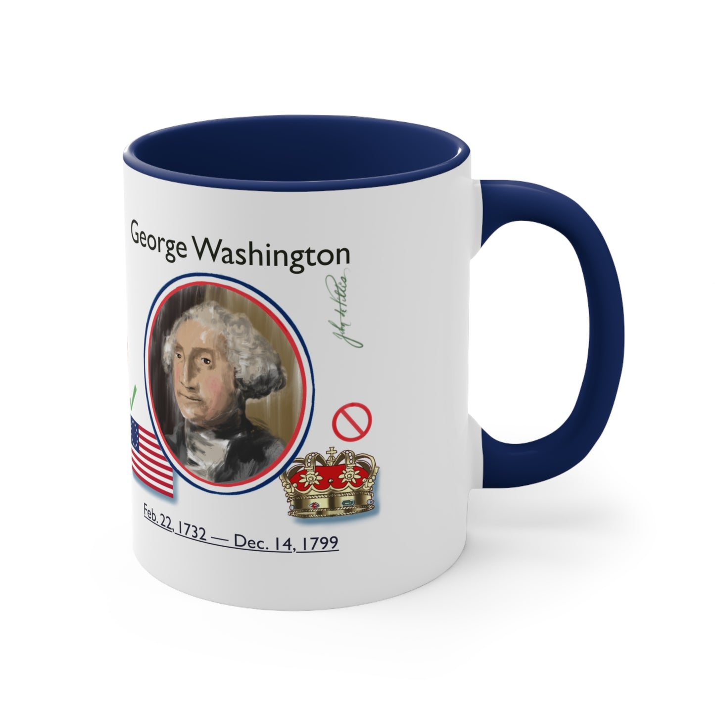 Info Mug: CHARACTER George Washington