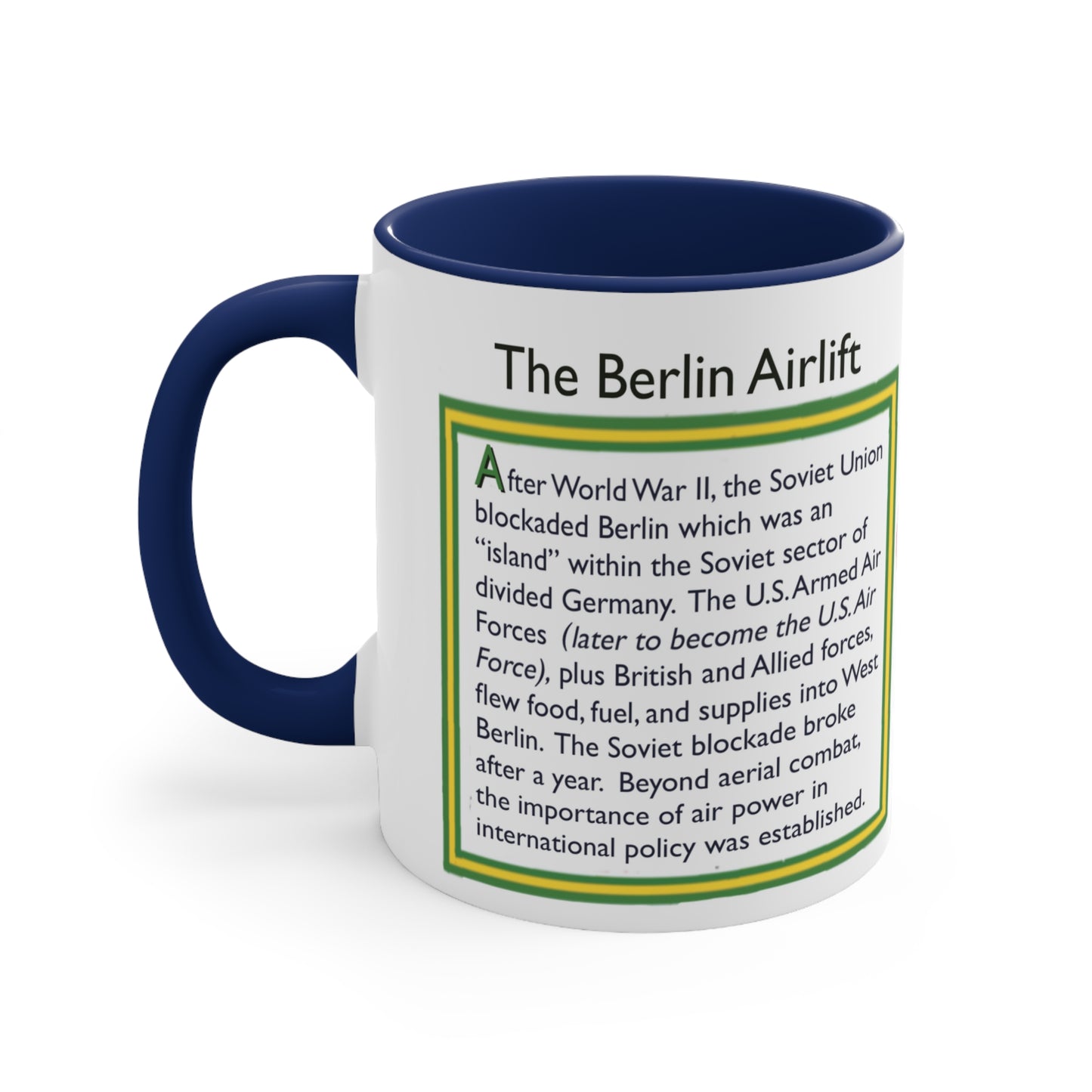 Taza informativa: EVENTO Puente Aéreo de Berlín