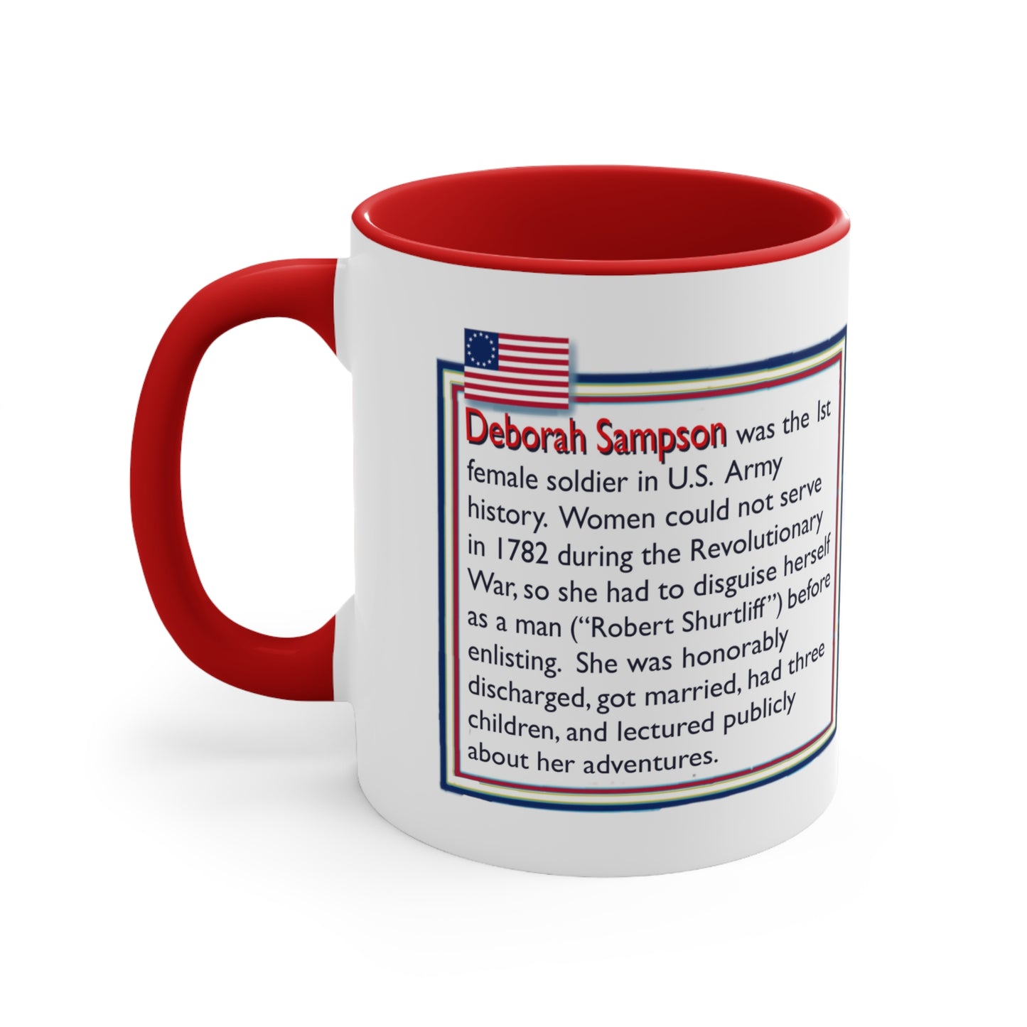 Info Mug: CHARACTER Deborah Sampson