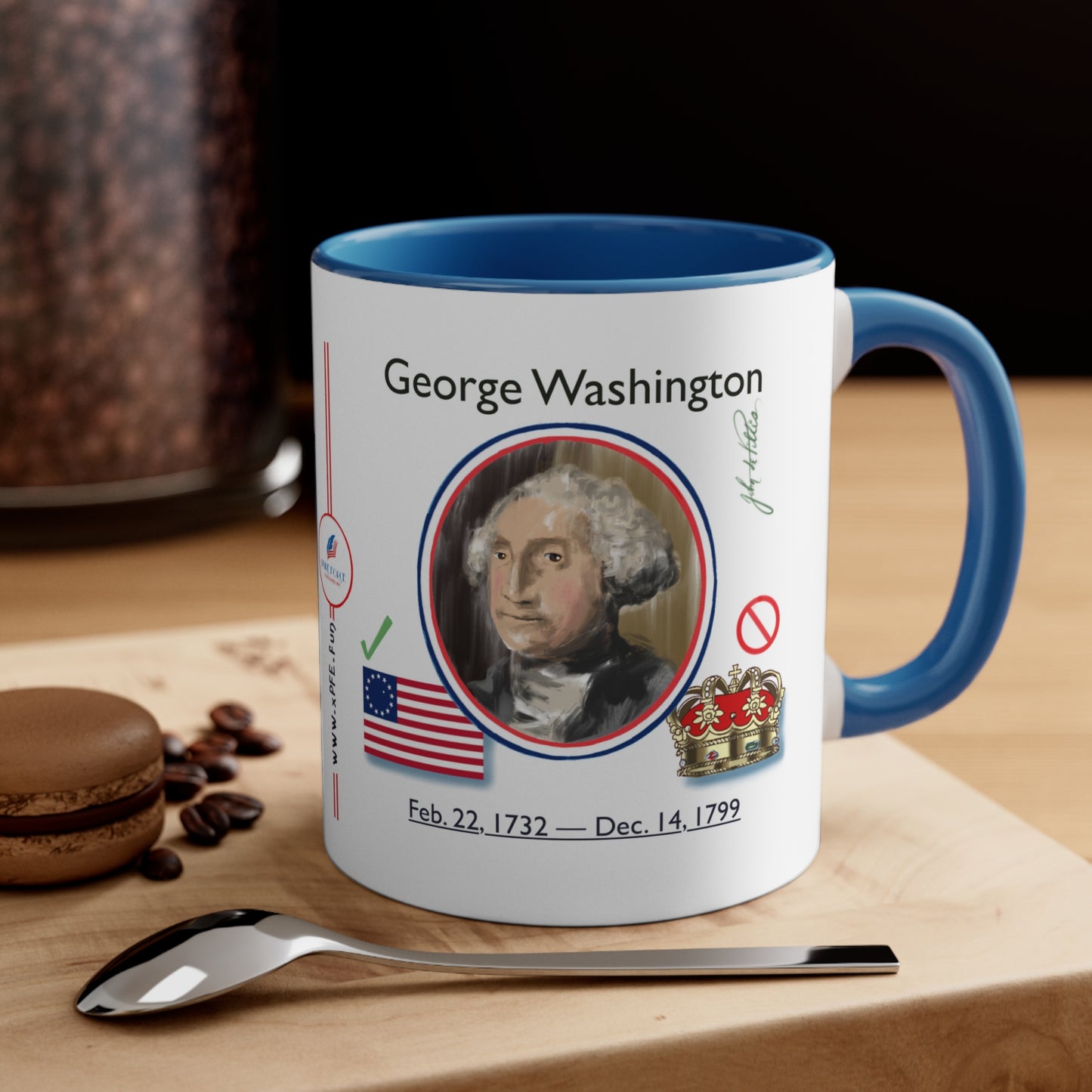 Info Mug: CHARACTER George Washington