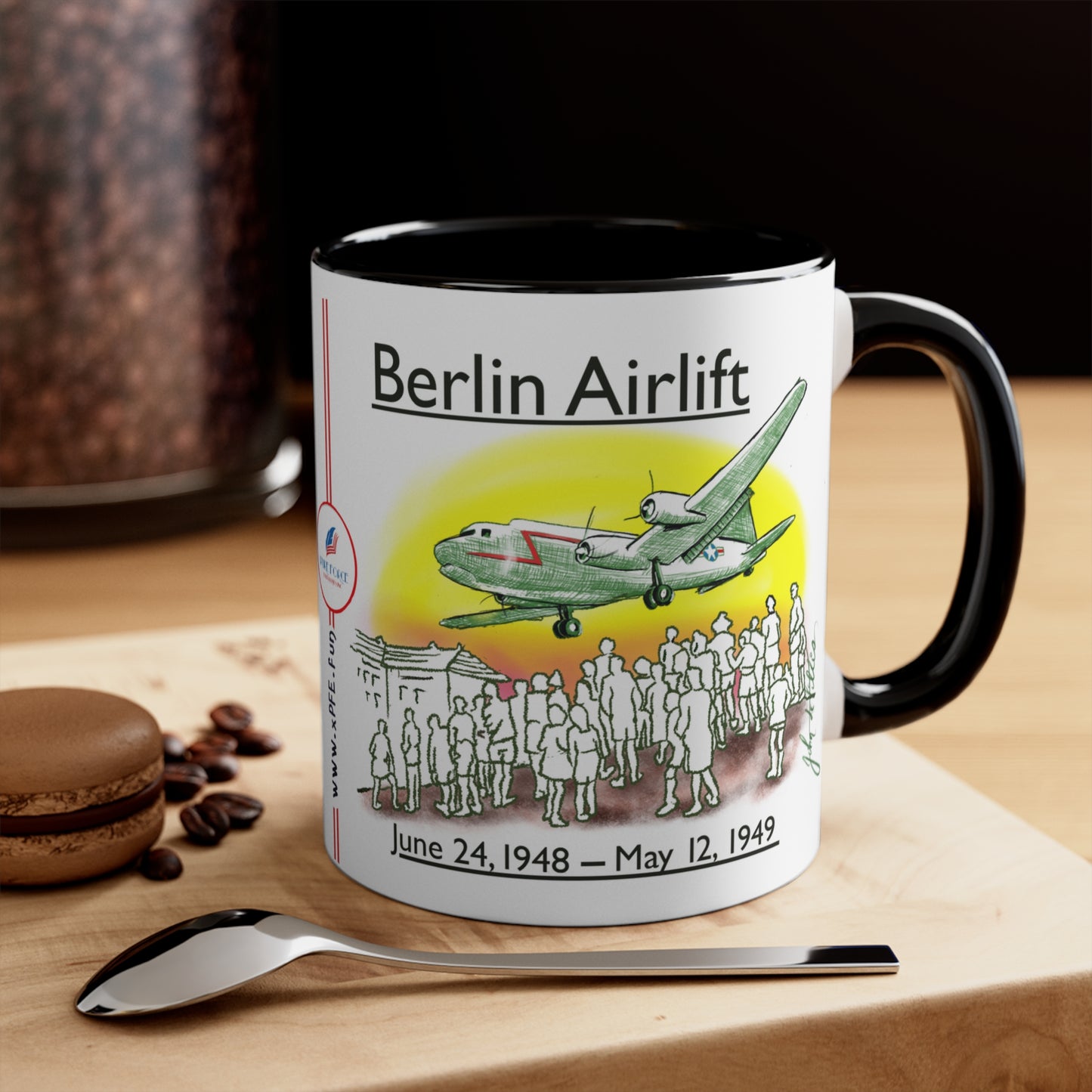 Taza informativa: EVENTO Puente Aéreo de Berlín