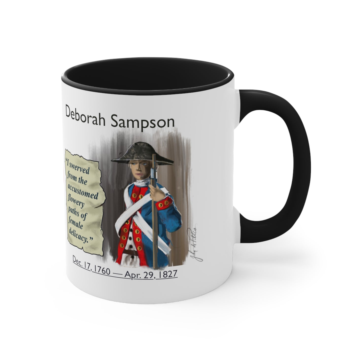Info Mug: CHARACTER Deborah Sampson