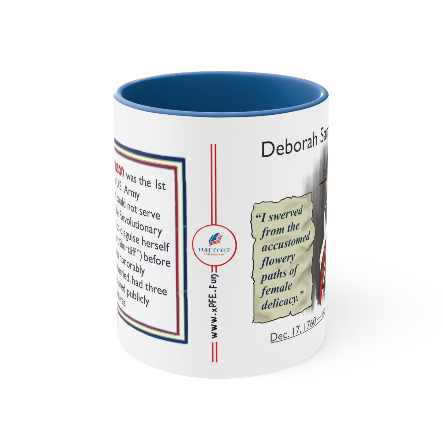 Info Mug: CHARACTER Deborah Sampson