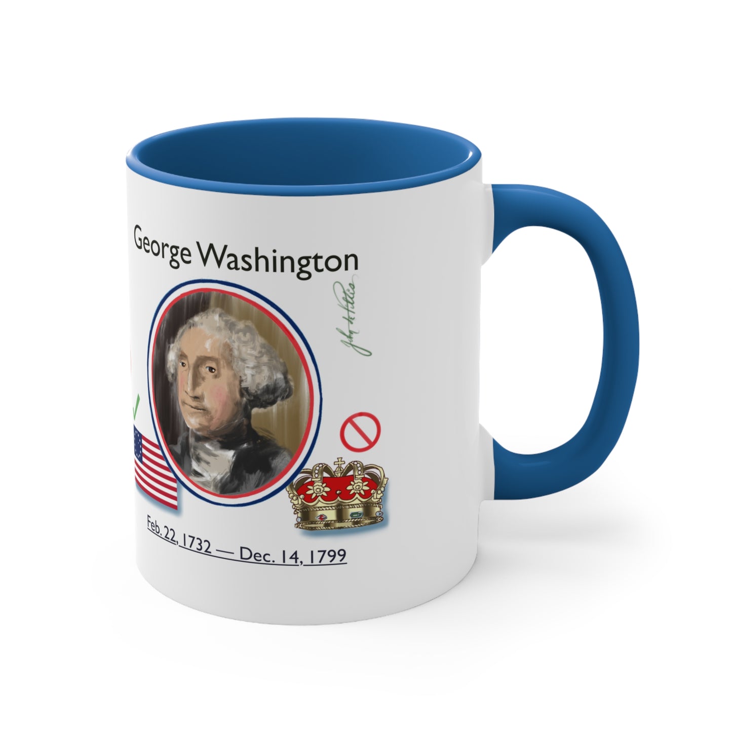 Info Mug: CHARACTER George Washington