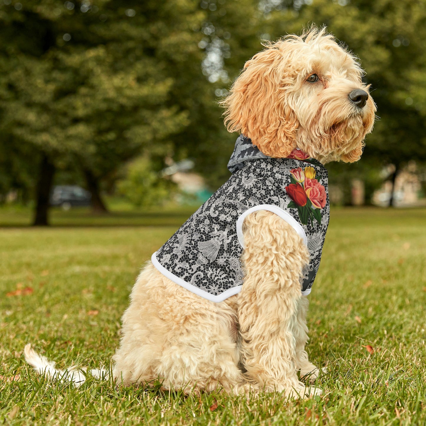 Hunde- oder Katzen-Hoodie ROMANTISCHE HOFFNUNG