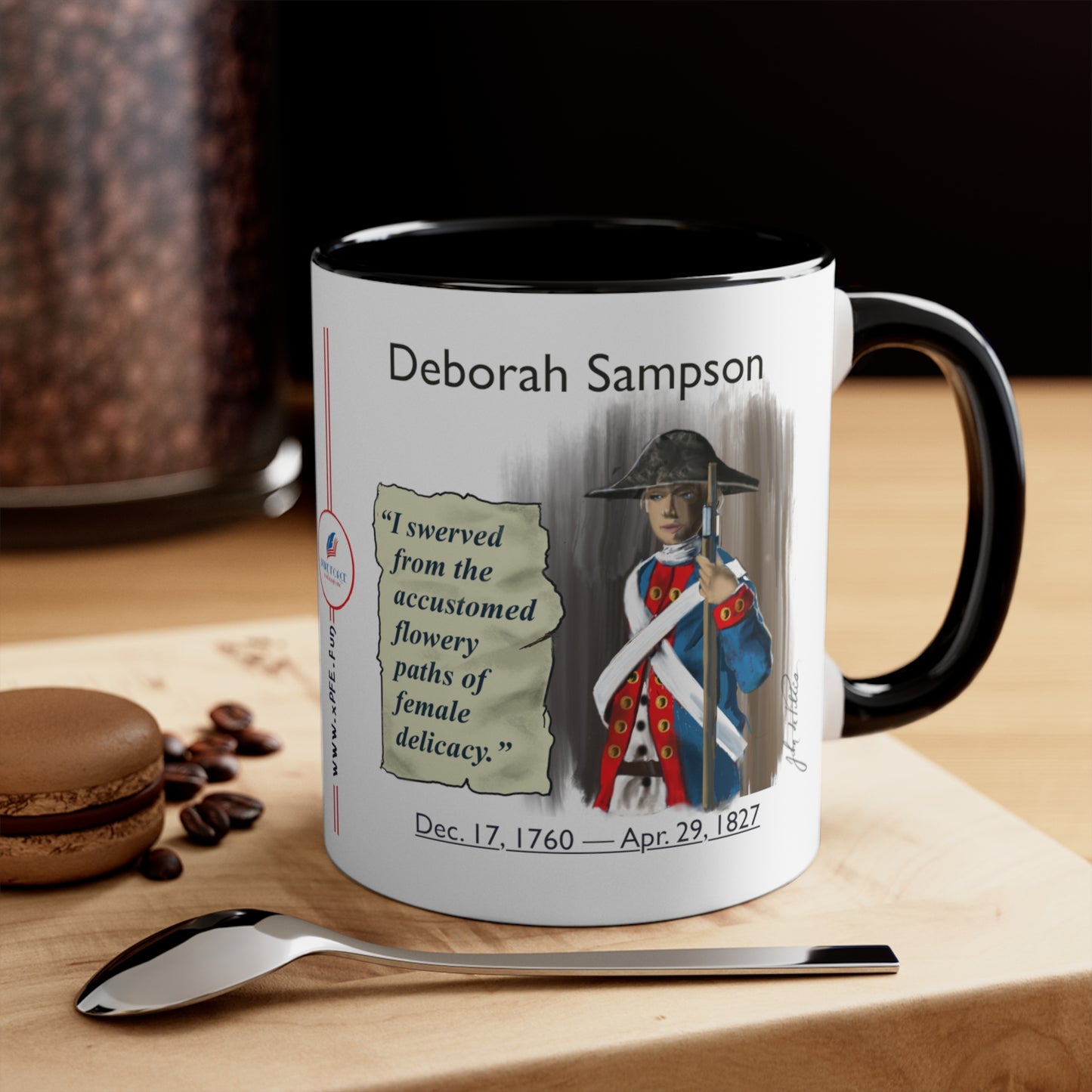 Info Mug: CHARACTER Deborah Sampson