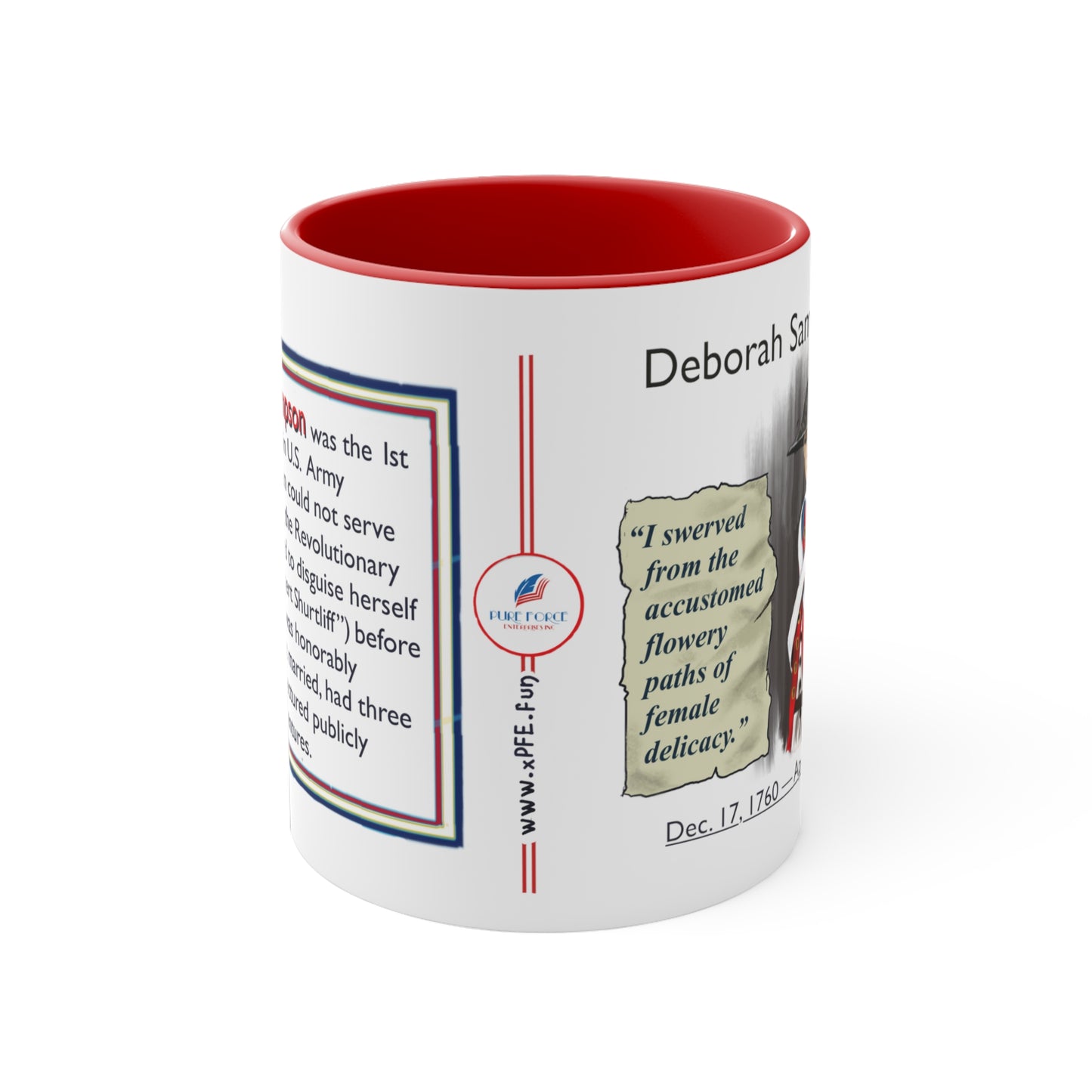 Info Mug: CHARACTER Deborah Sampson