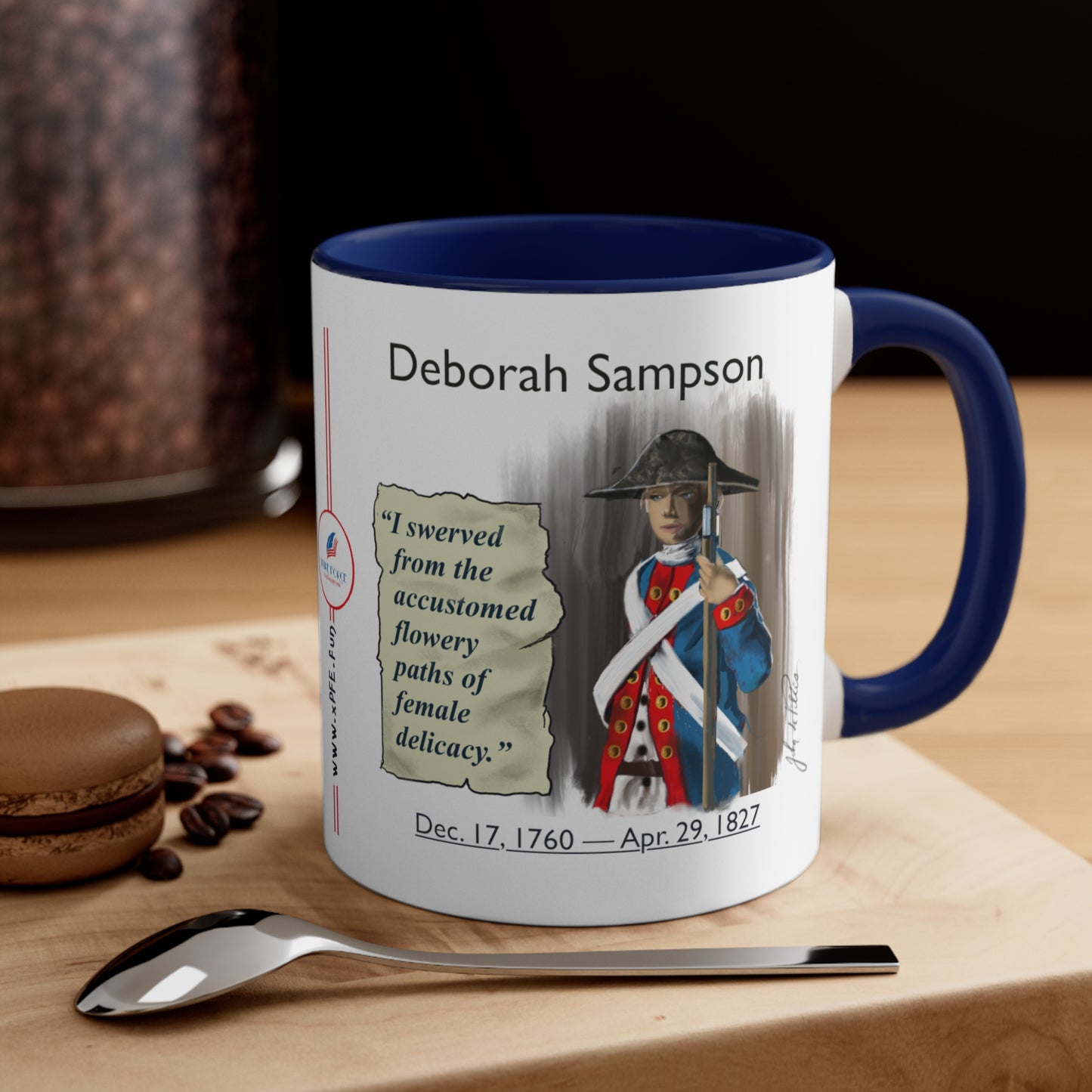 Info Mug: CHARACTER Deborah Sampson