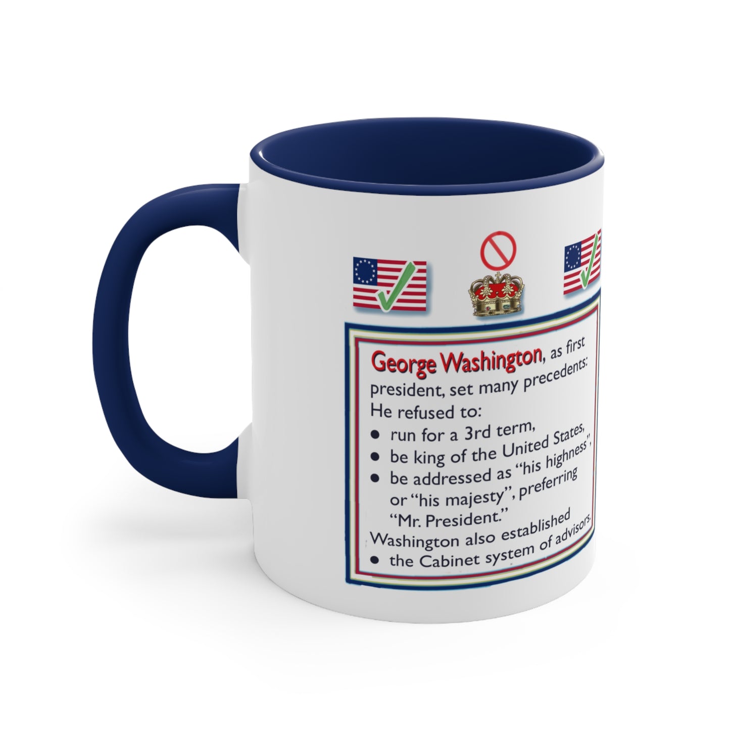 Info Mug: CHARACTER George Washington