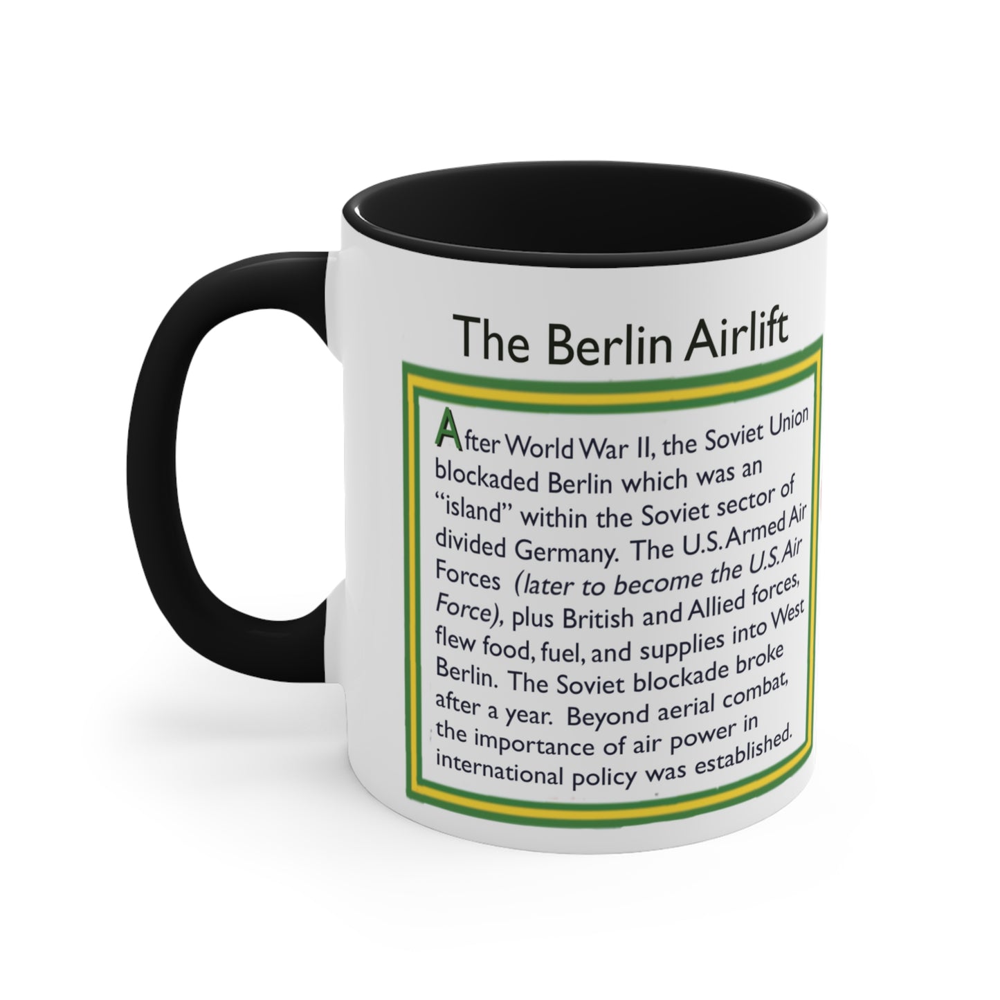 Taza informativa: EVENTO Puente Aéreo de Berlín