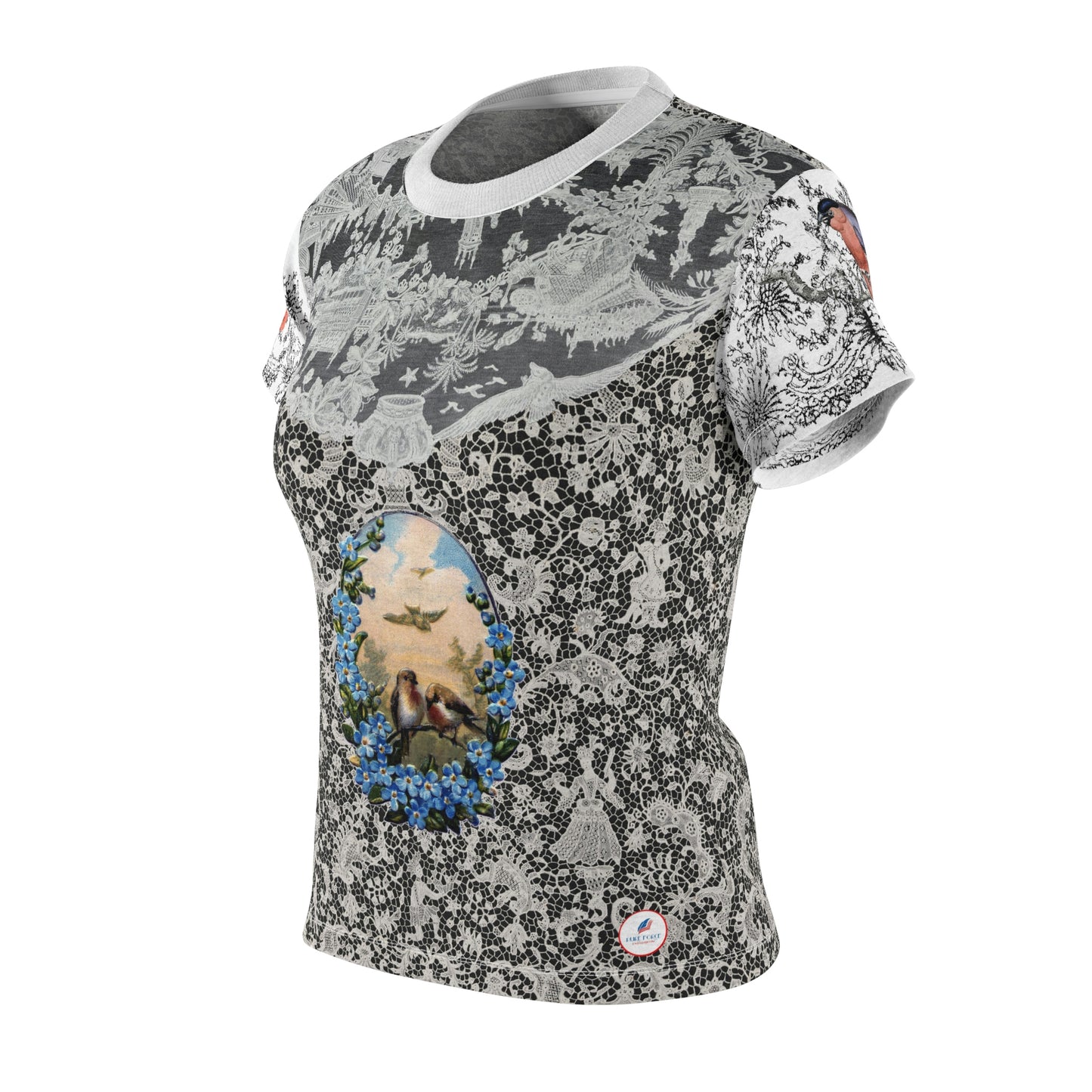 Women's  T-Shirt ROMANTIC lace-print