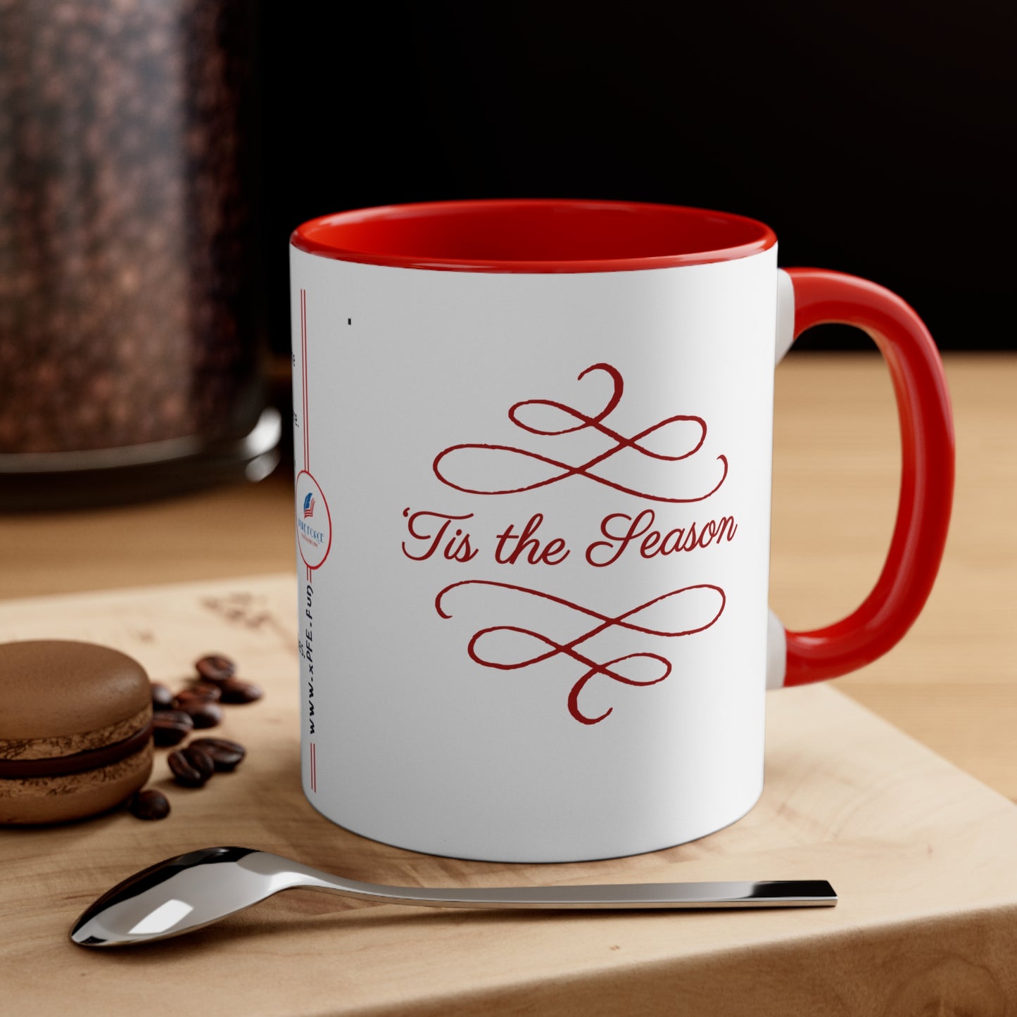 Info Mug: HOLIDAY Christmas Tis the Season