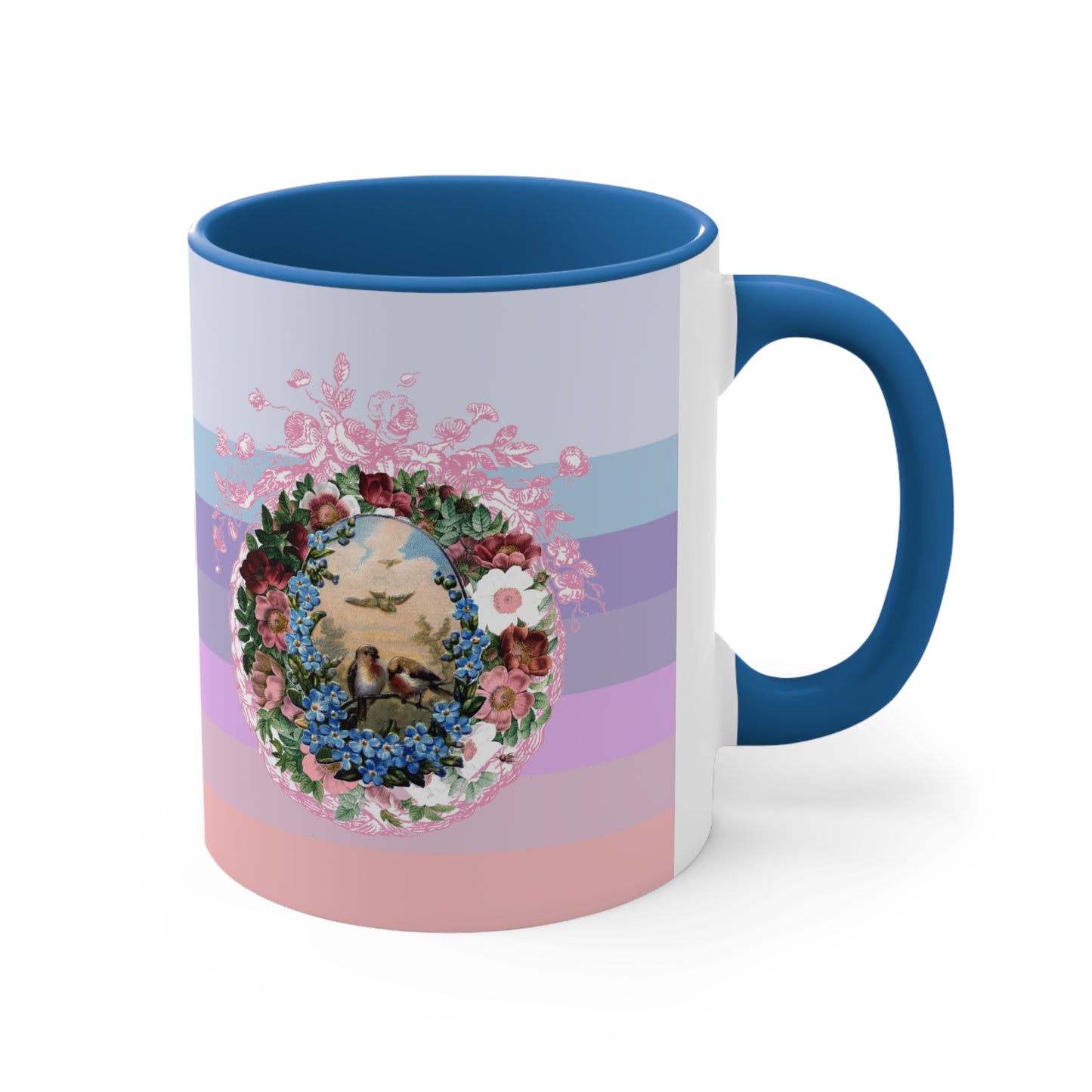 Info Mug: THEME Romantic Lovebirds