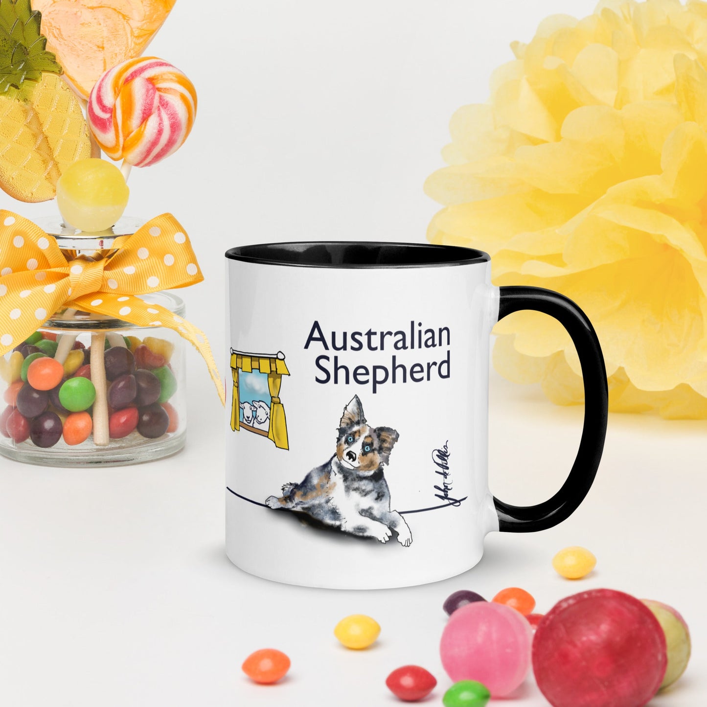 Info Mug Dog Australian Shepherd