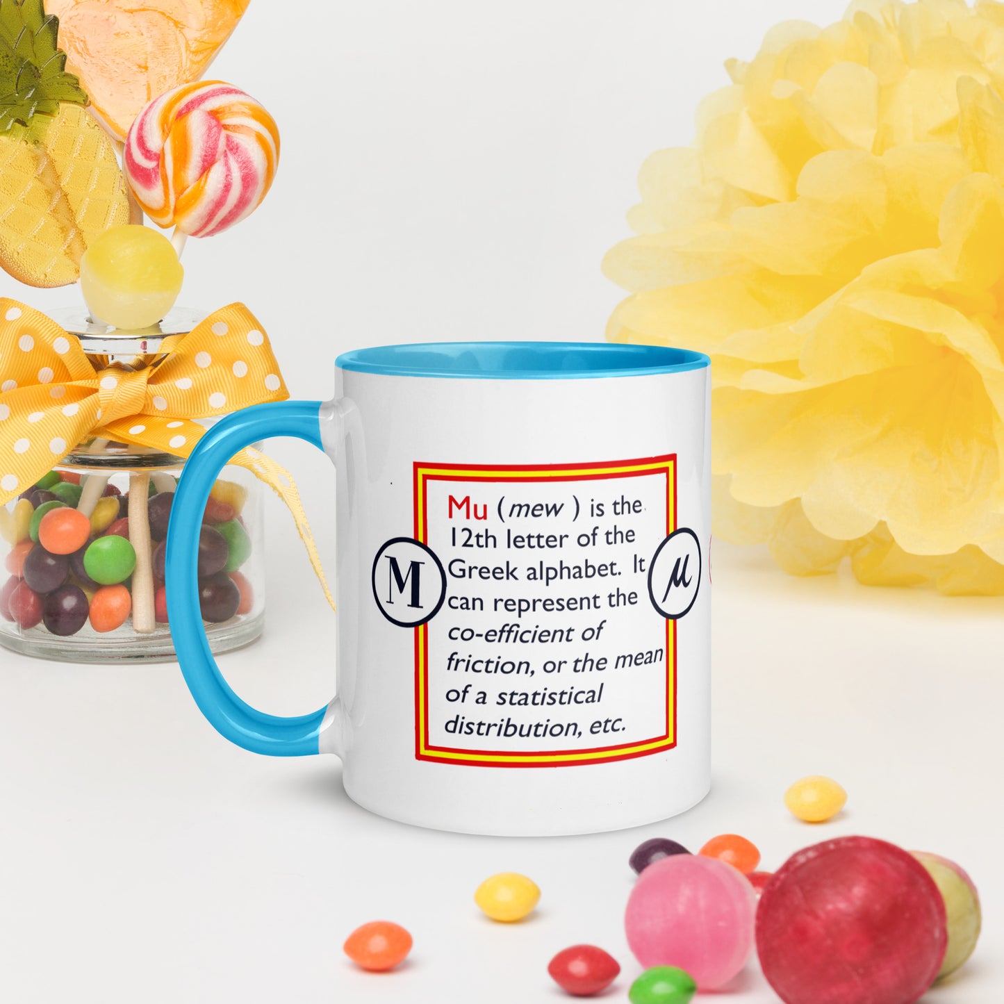 Taza informativa Vaca Griega Mu