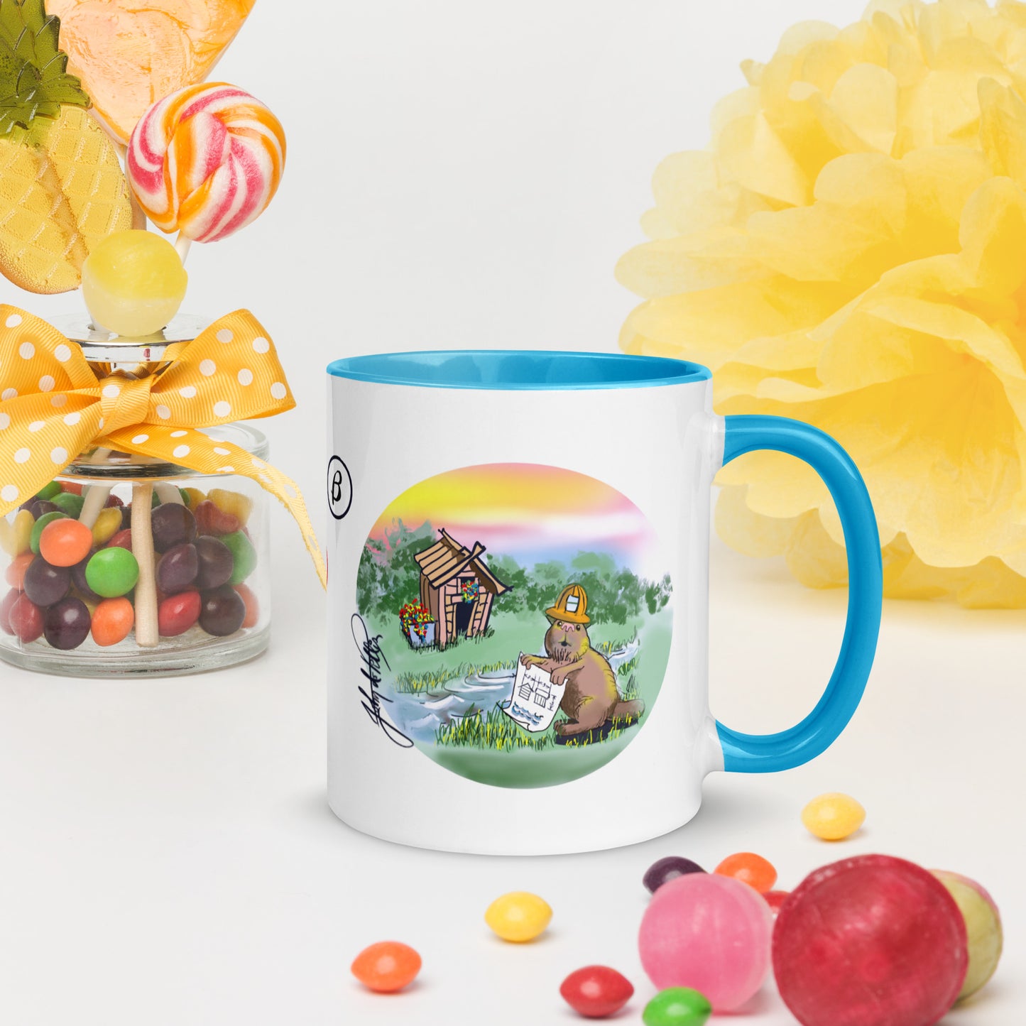 Taza Informativa Castor Beta Griego