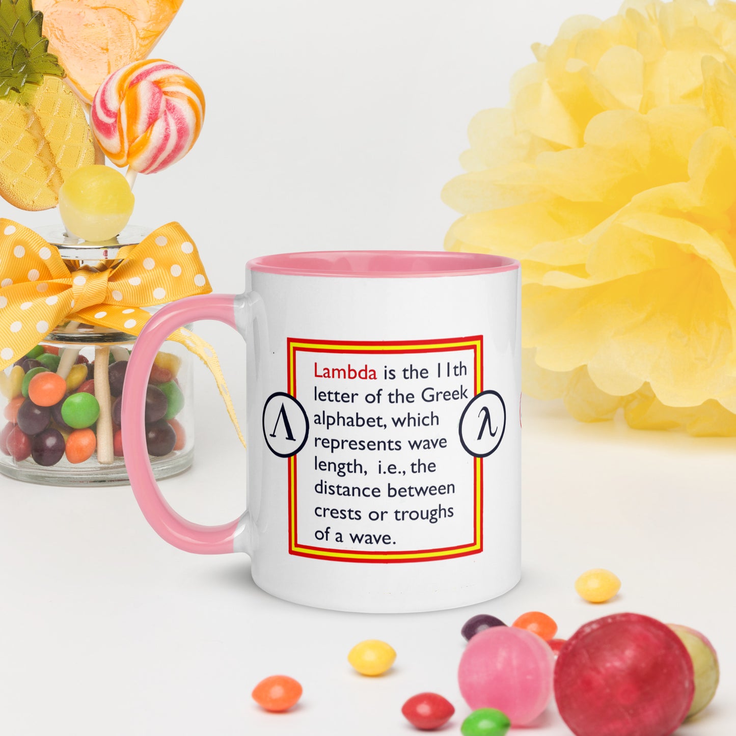 Info Mug Greek Lambda Lamb