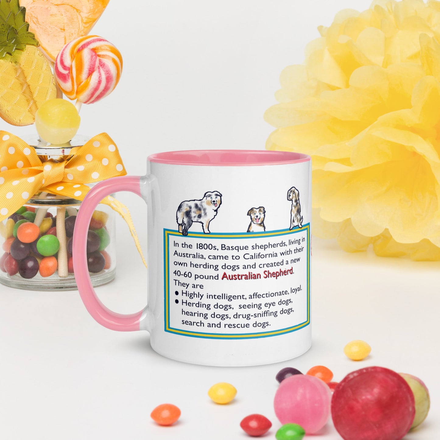 Info Mug Dog Australian Shepherd