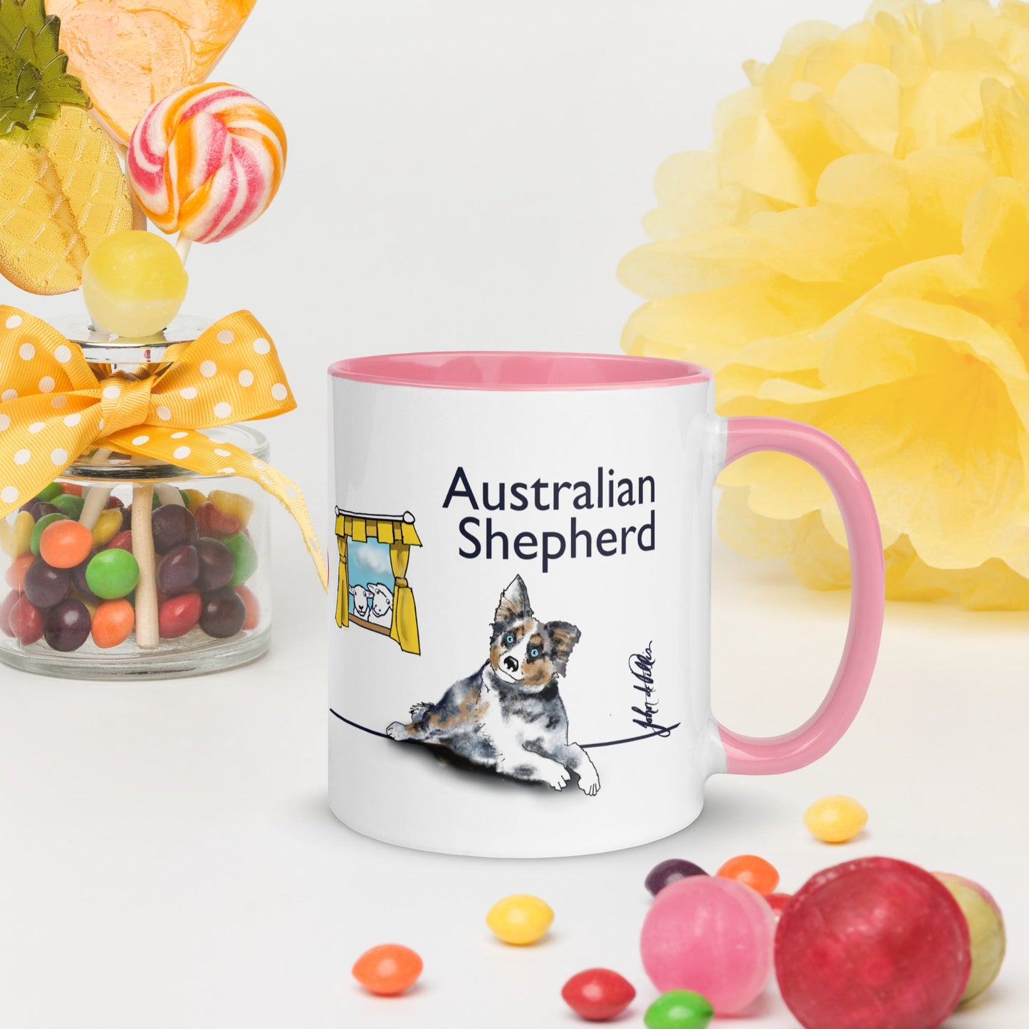 Info Mug Dog Australian Shepherd