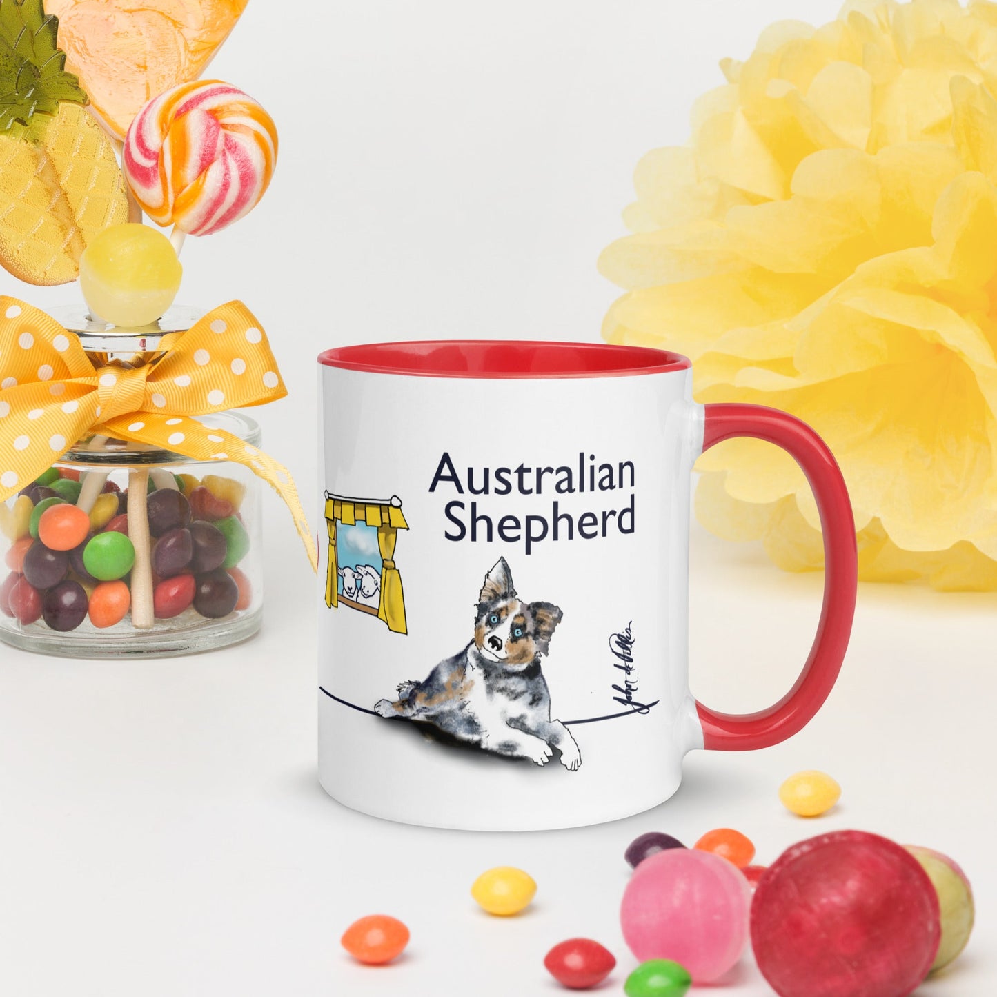 Info Mug Dog Australian Shepherd