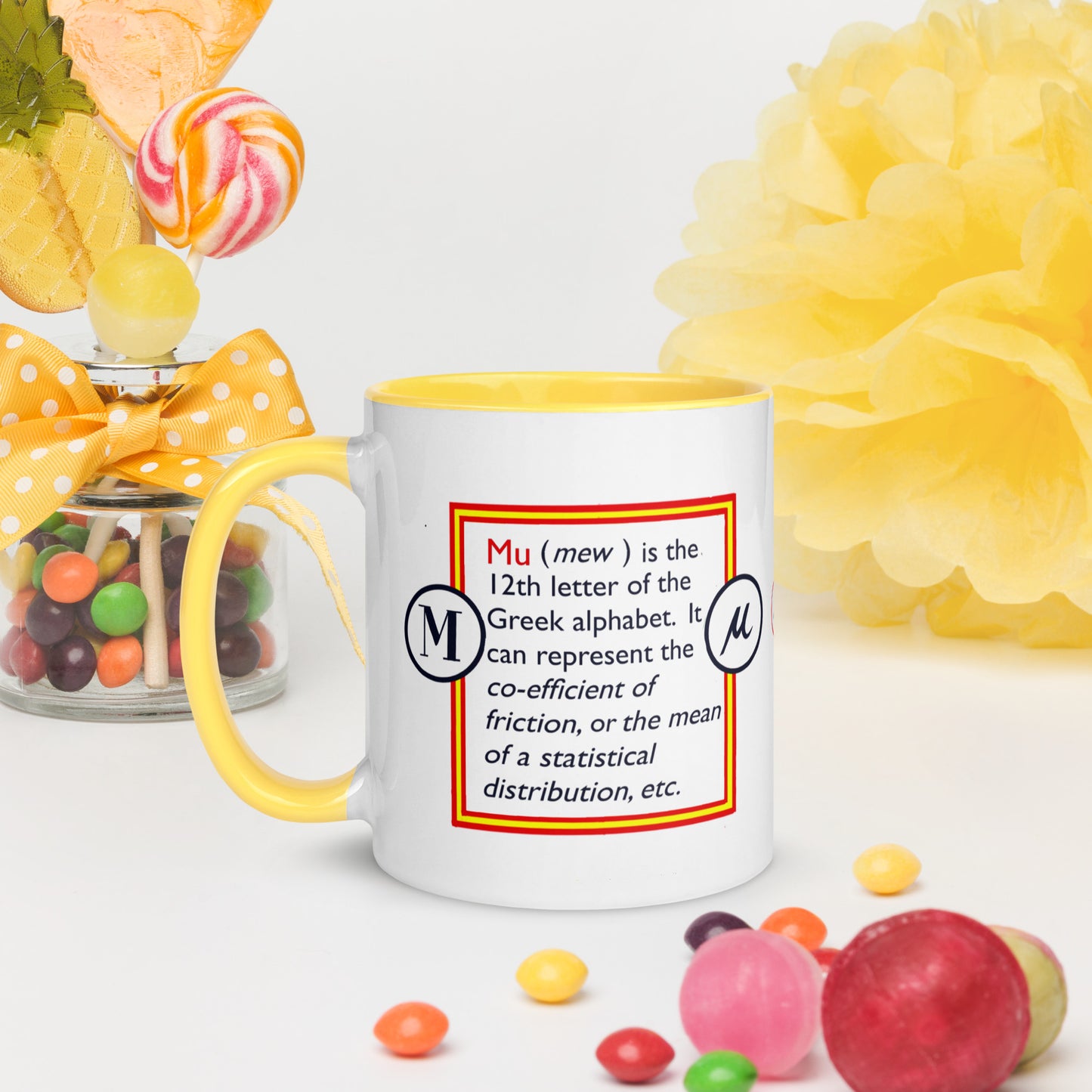 Taza informativa Vaca Griega Mu