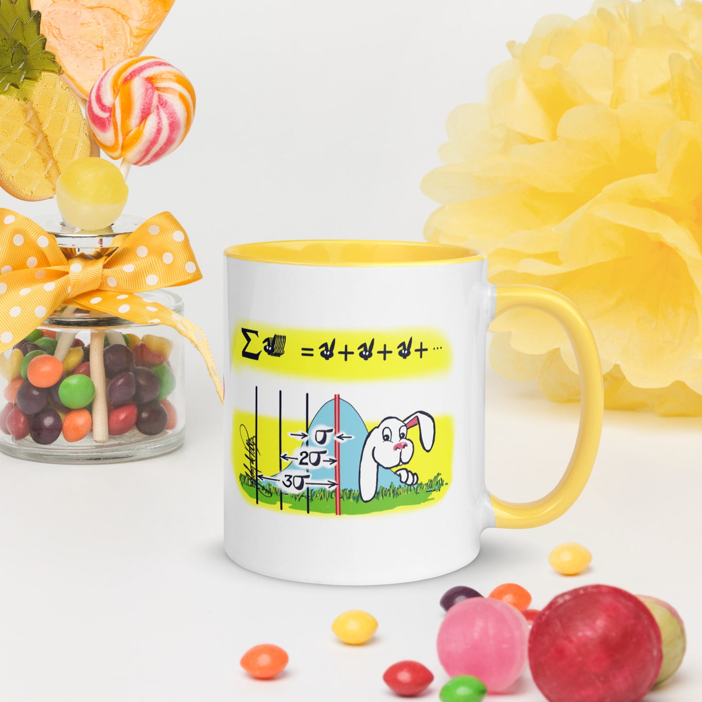 Info Mug Greek Sigma Rabbit